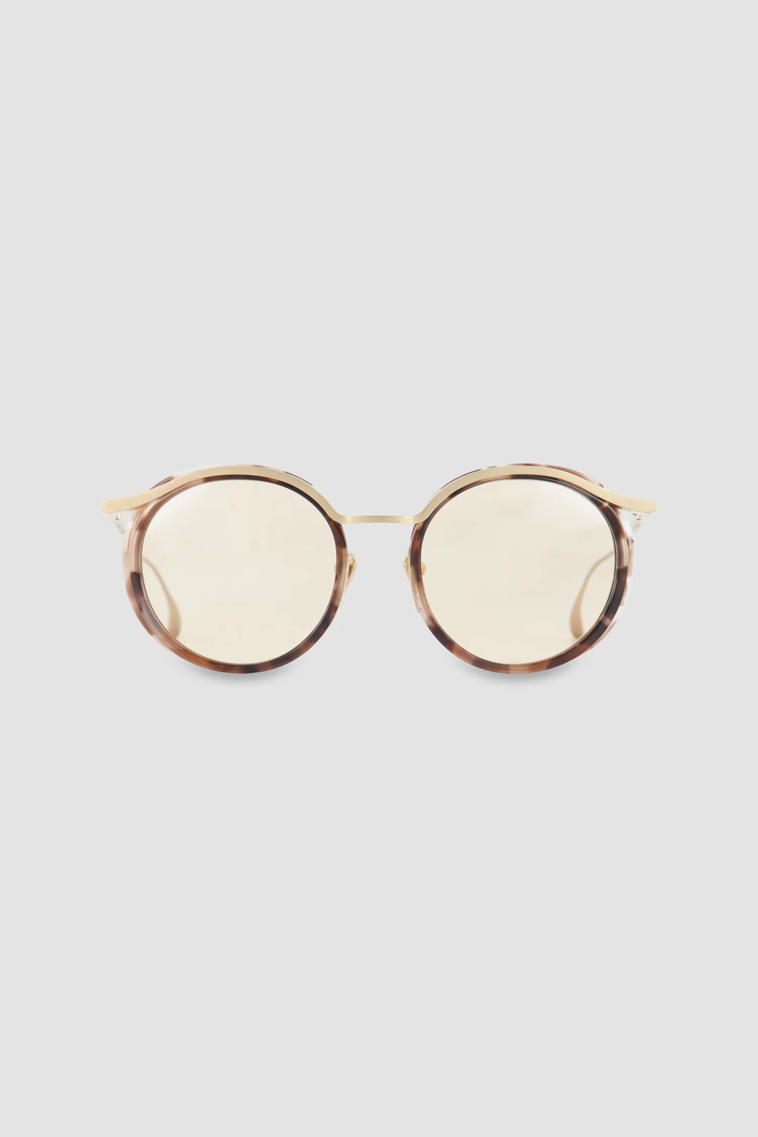 Masunaga Brown/Gold Aoi Sunglasses