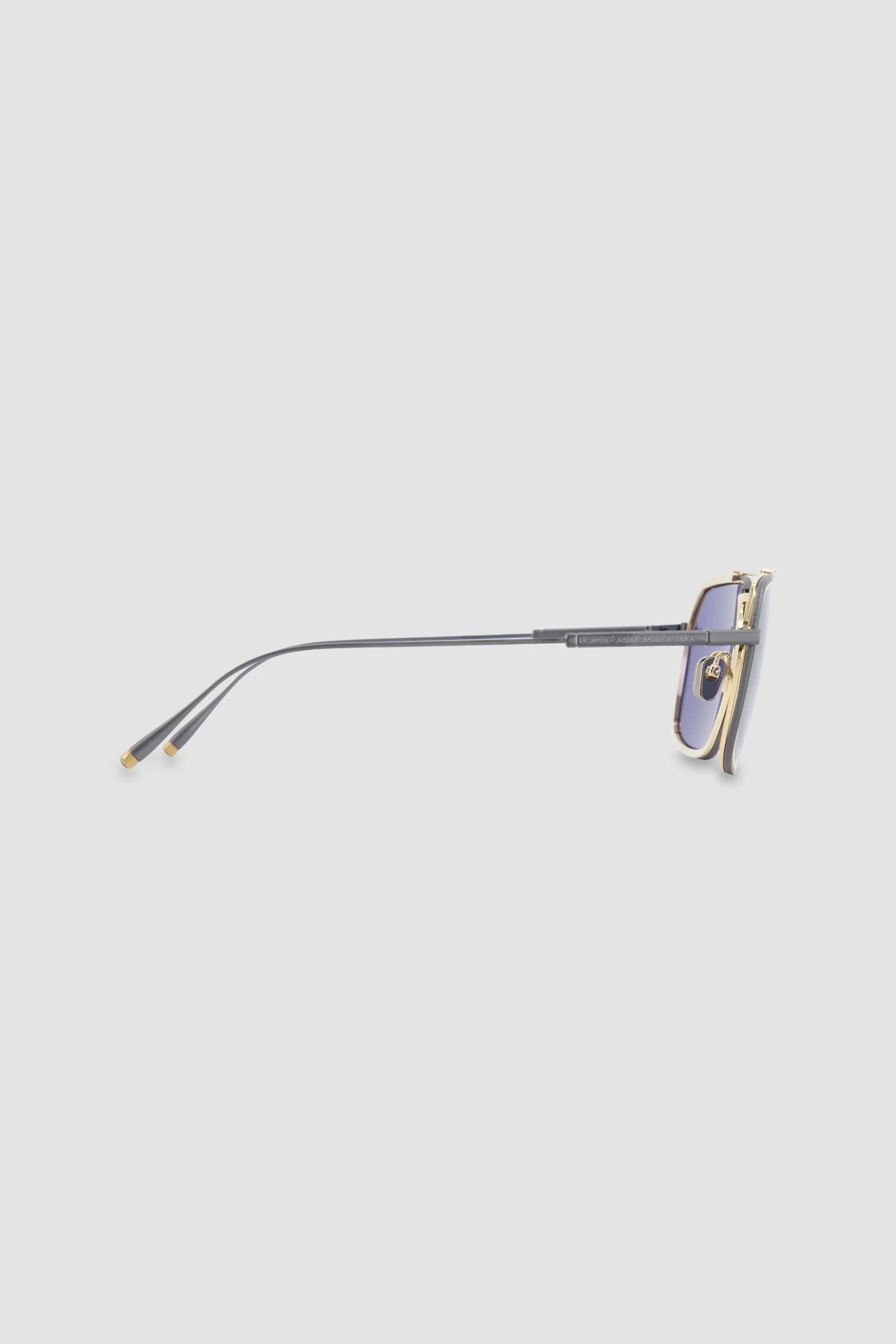 Masunaga Gold/Blue Misago Sunglasses - Image 3