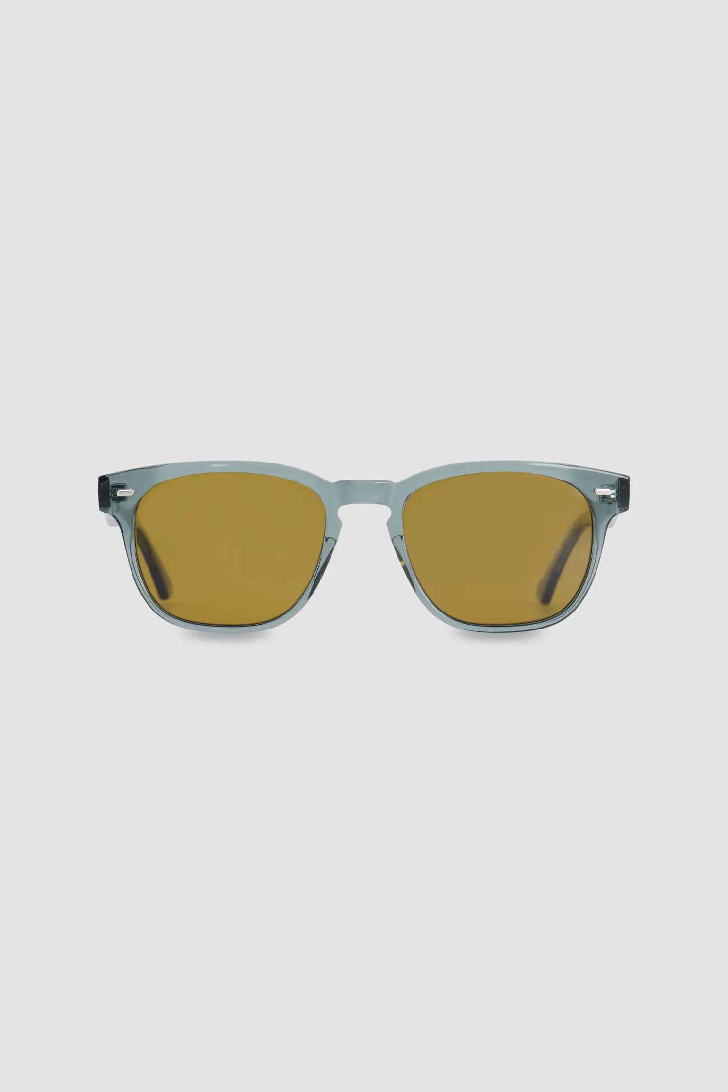 Masunaga Green/Brown Koki Sunglasses