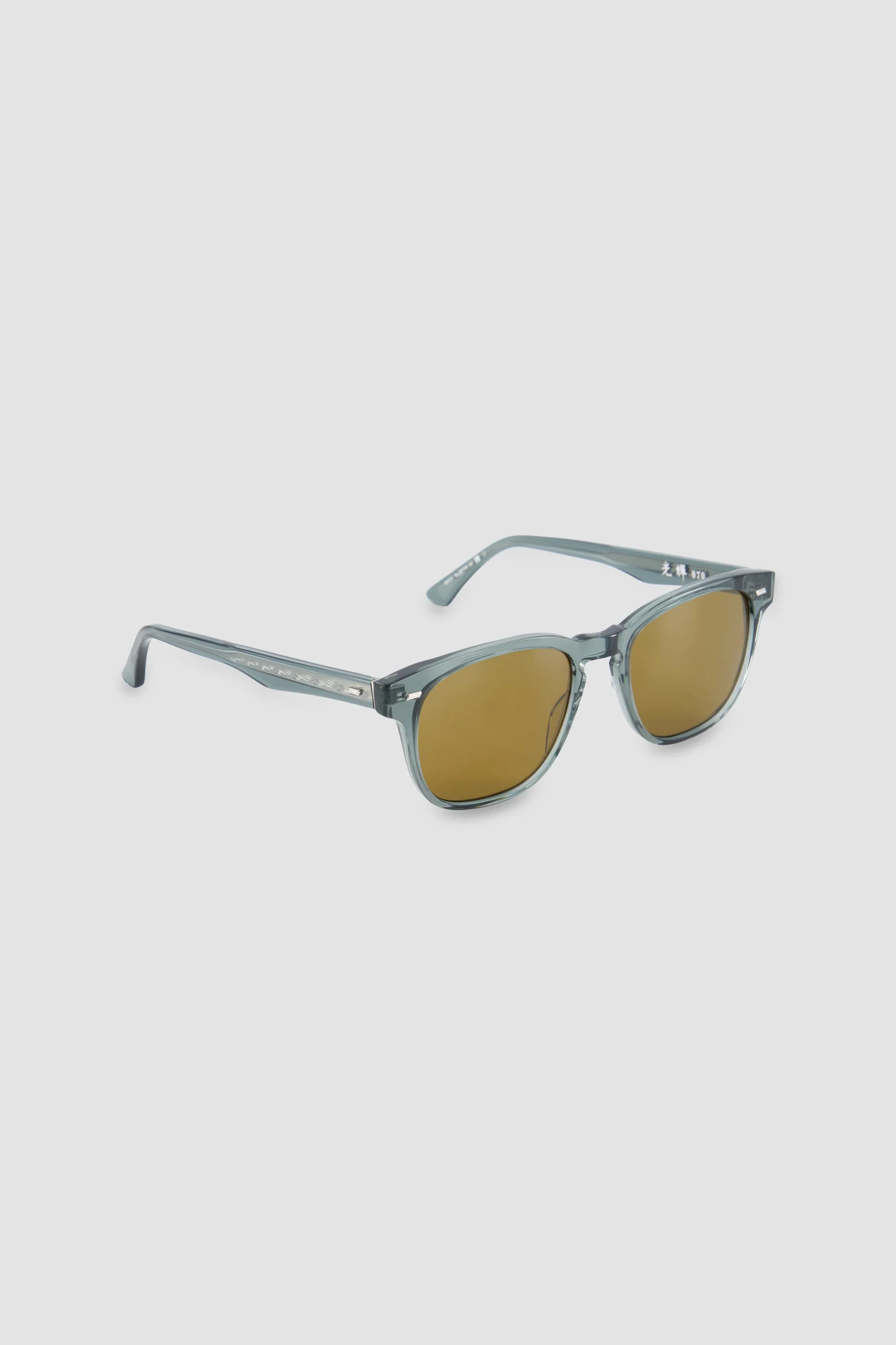 Masunaga Green/Brown Koki Sunglasses - Image 2