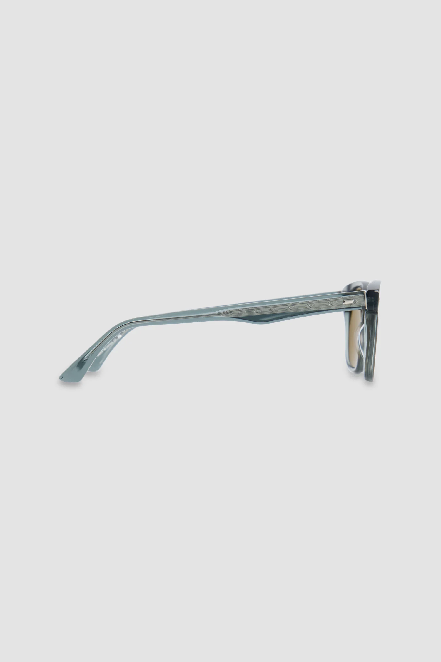 Masunaga Green/Brown Koki Sunglasses - Image 3