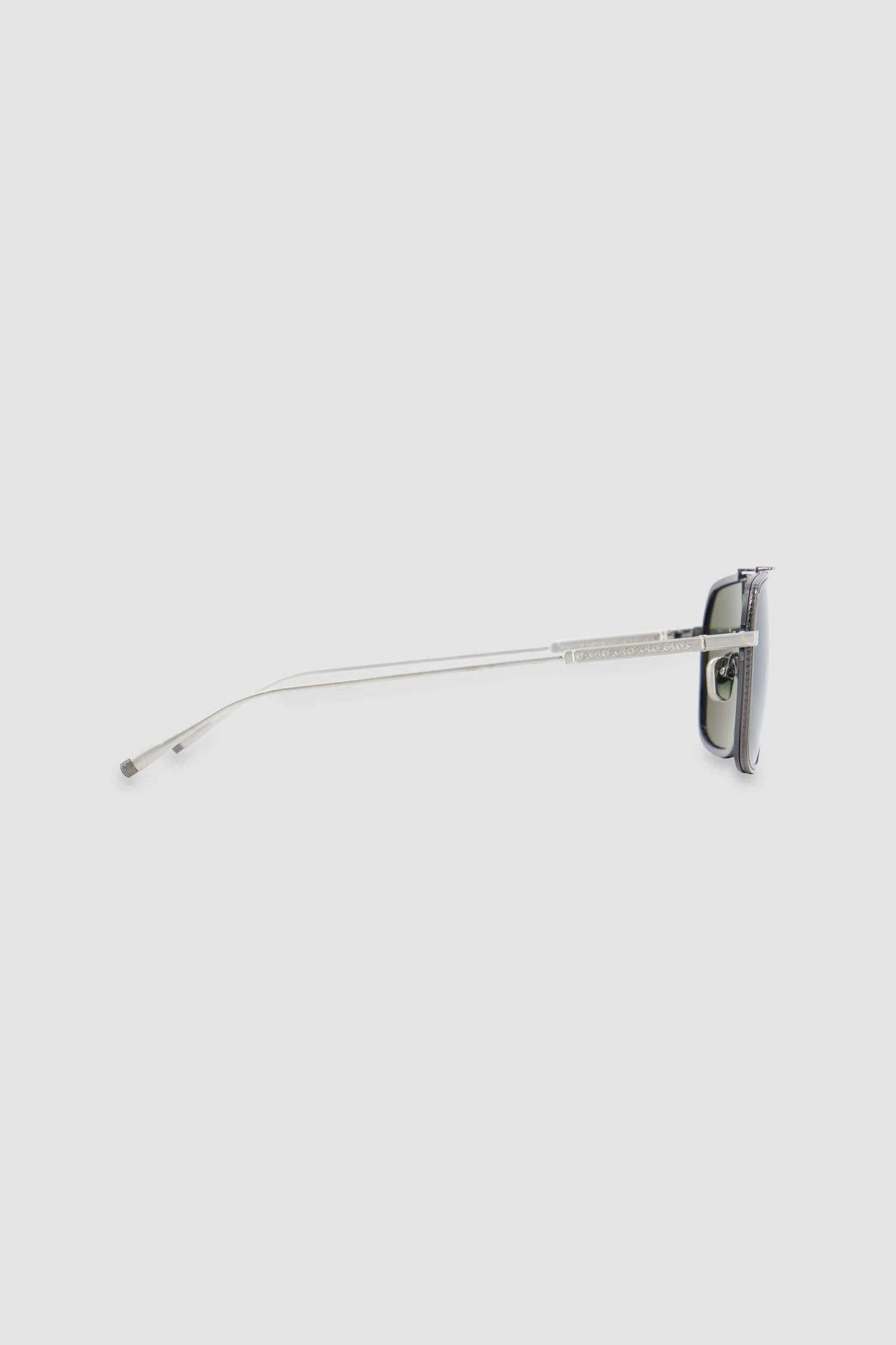 Masunaga Green/Grey Misago Sunglasses - Image 3
