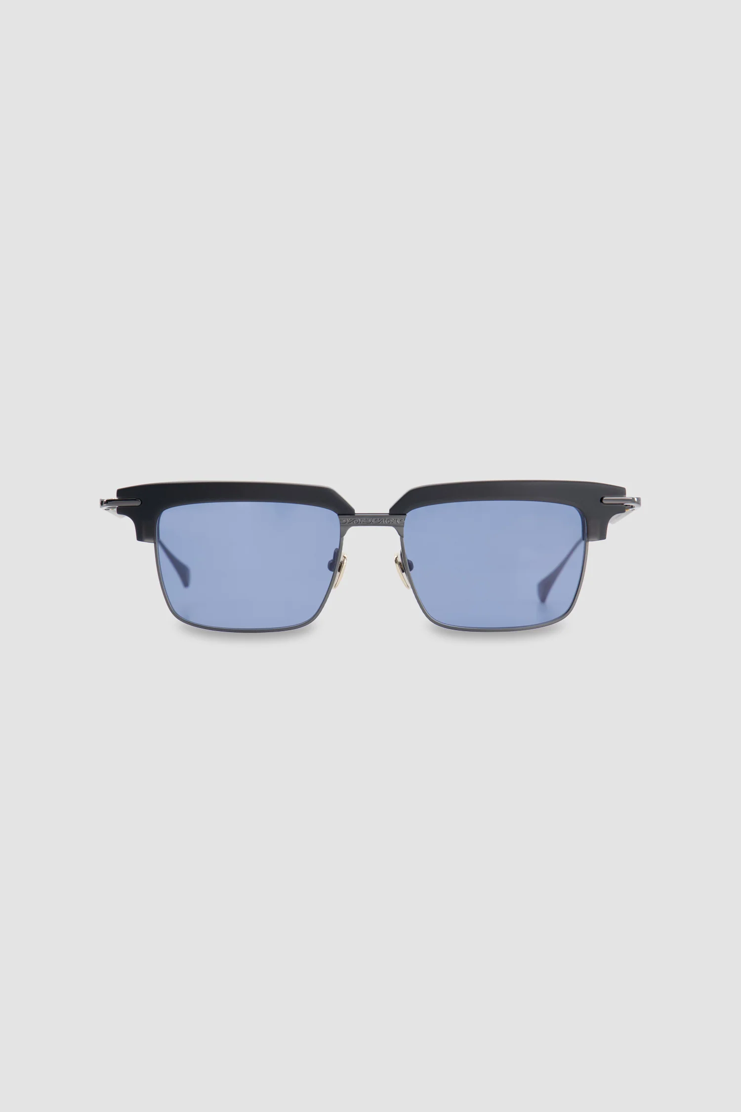Masunaga Black/Grey Vesta Sunglasses