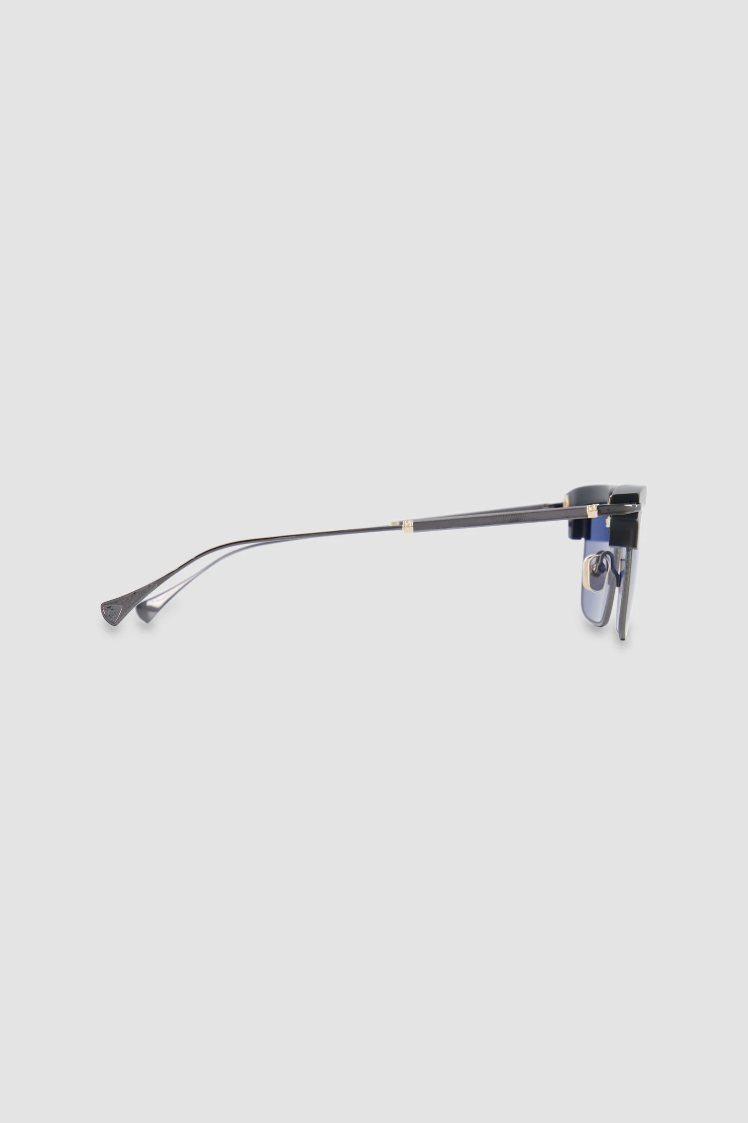 Masunaga Black/Grey Vesta Sunglasses - Image 3