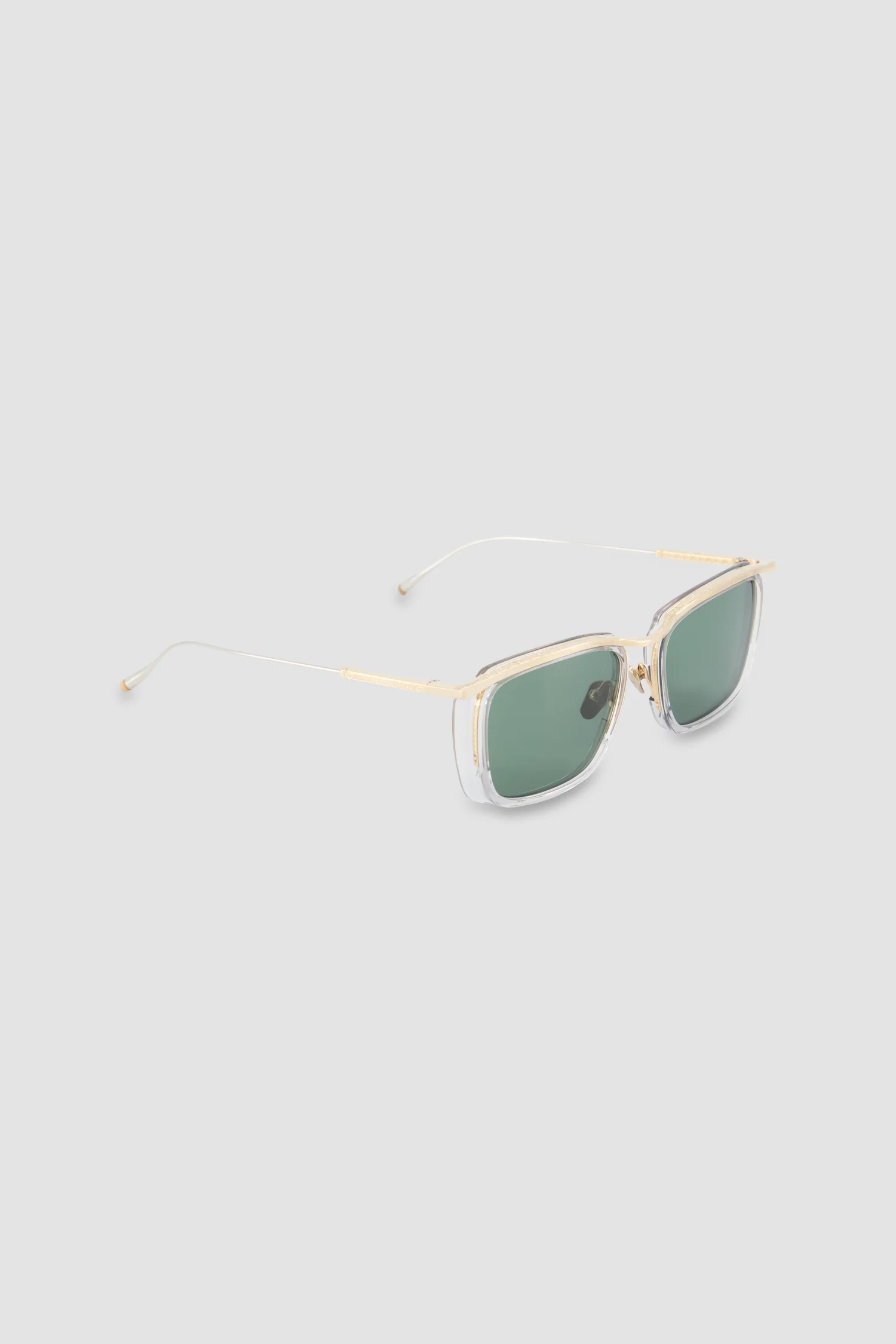 Masunaga Grey/Green Kiri Sunglasses - Image 2