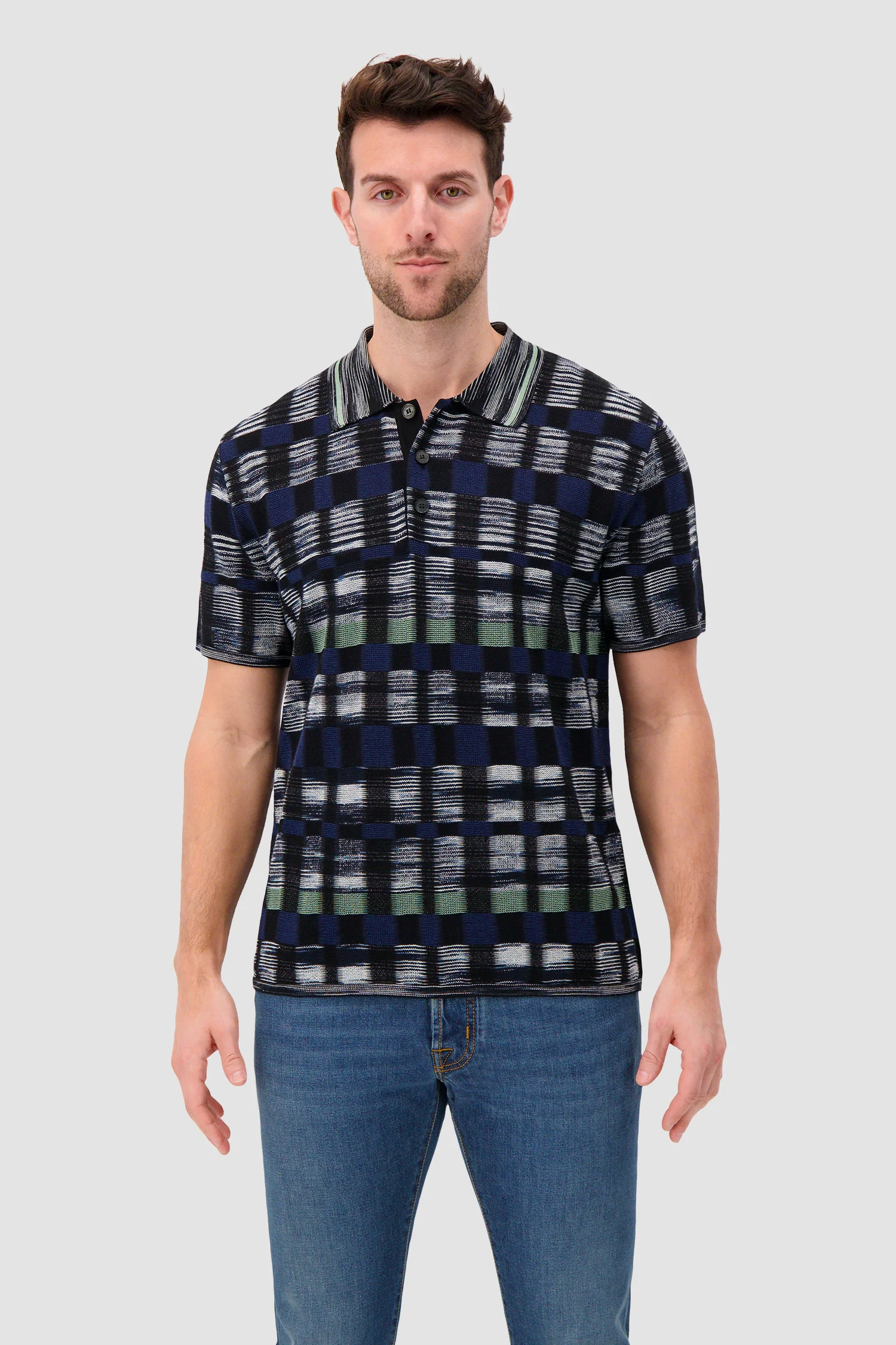 Missoni Checkered Polo - Image 3