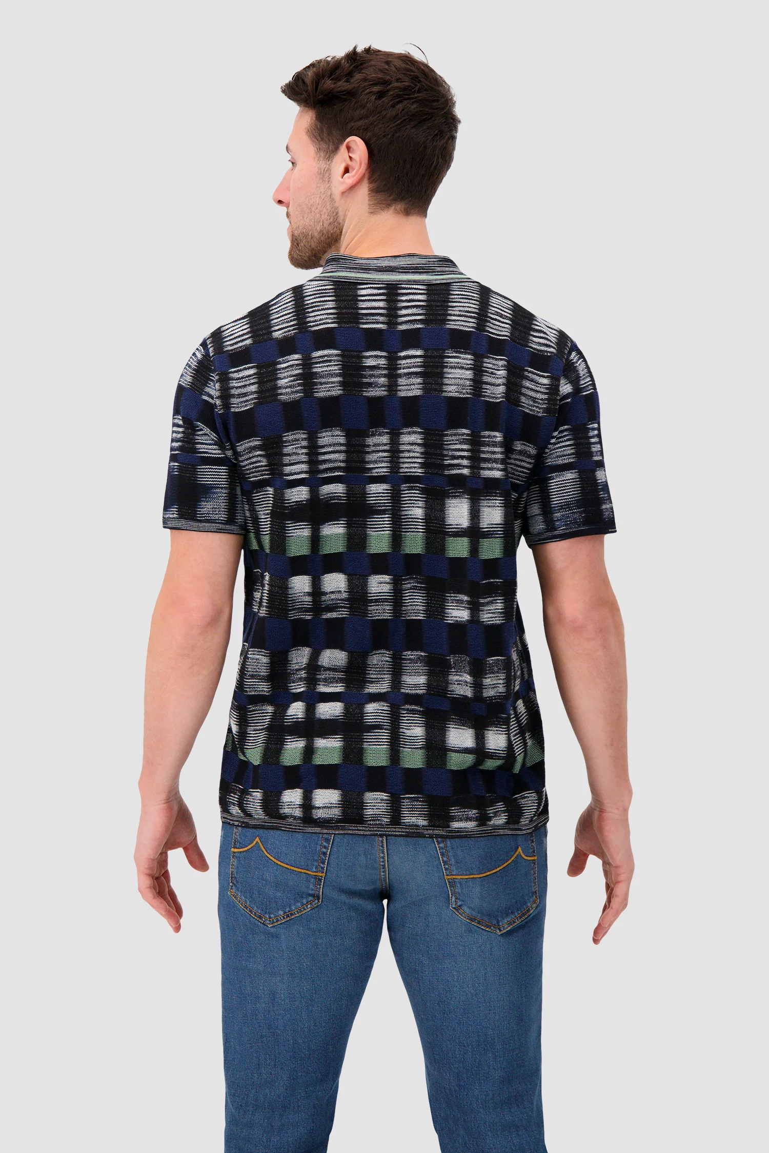 Missoni Checkered Polo - Image 5