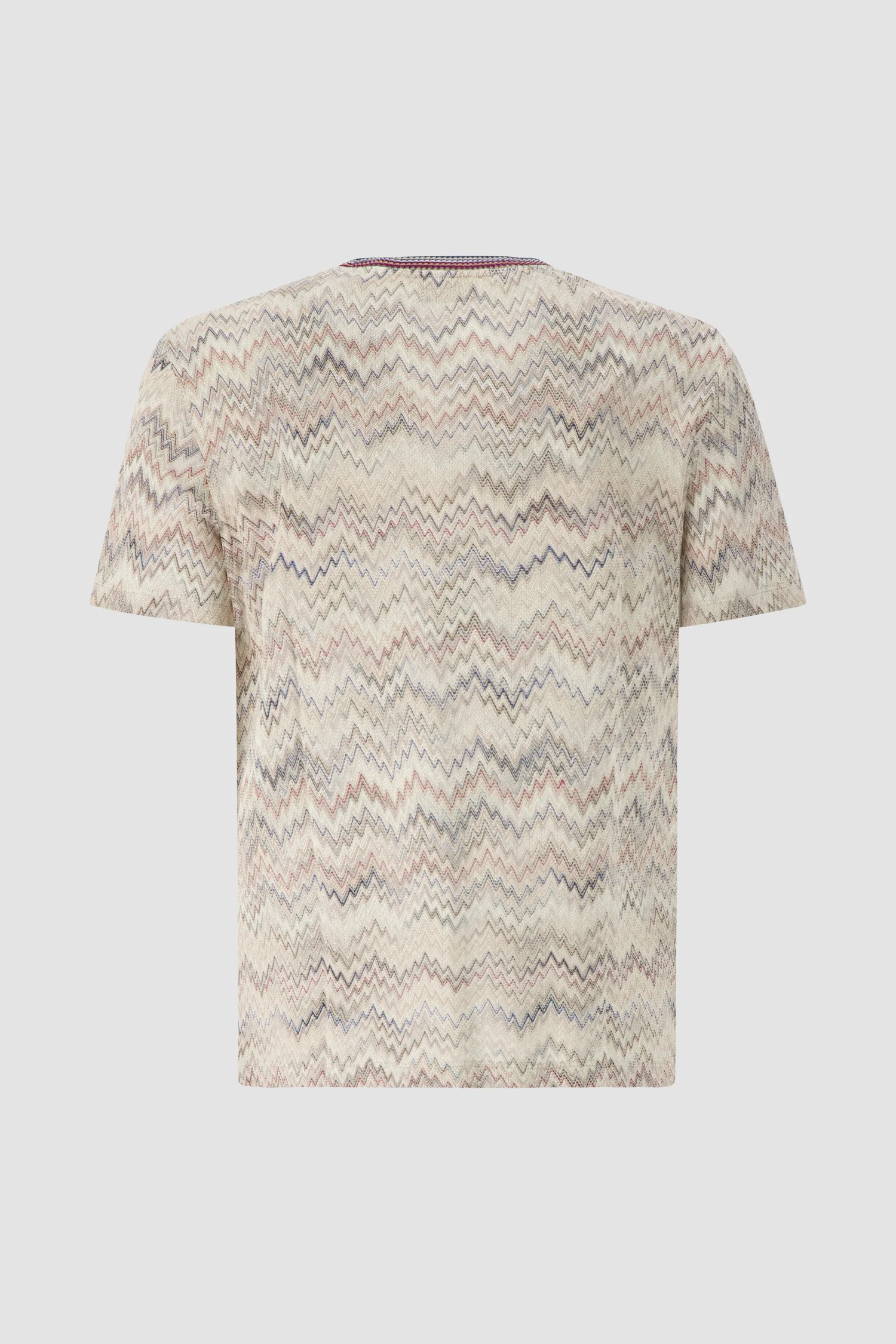 Missoni Crew-neck cotton T-shirt with dégradé snake pattern - Image 2