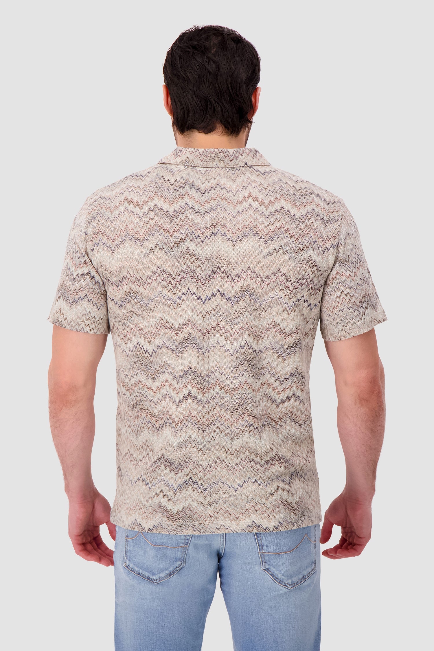 Missoni Crew-neck cotton T-shirt with dégradé snake pattern - Image 6