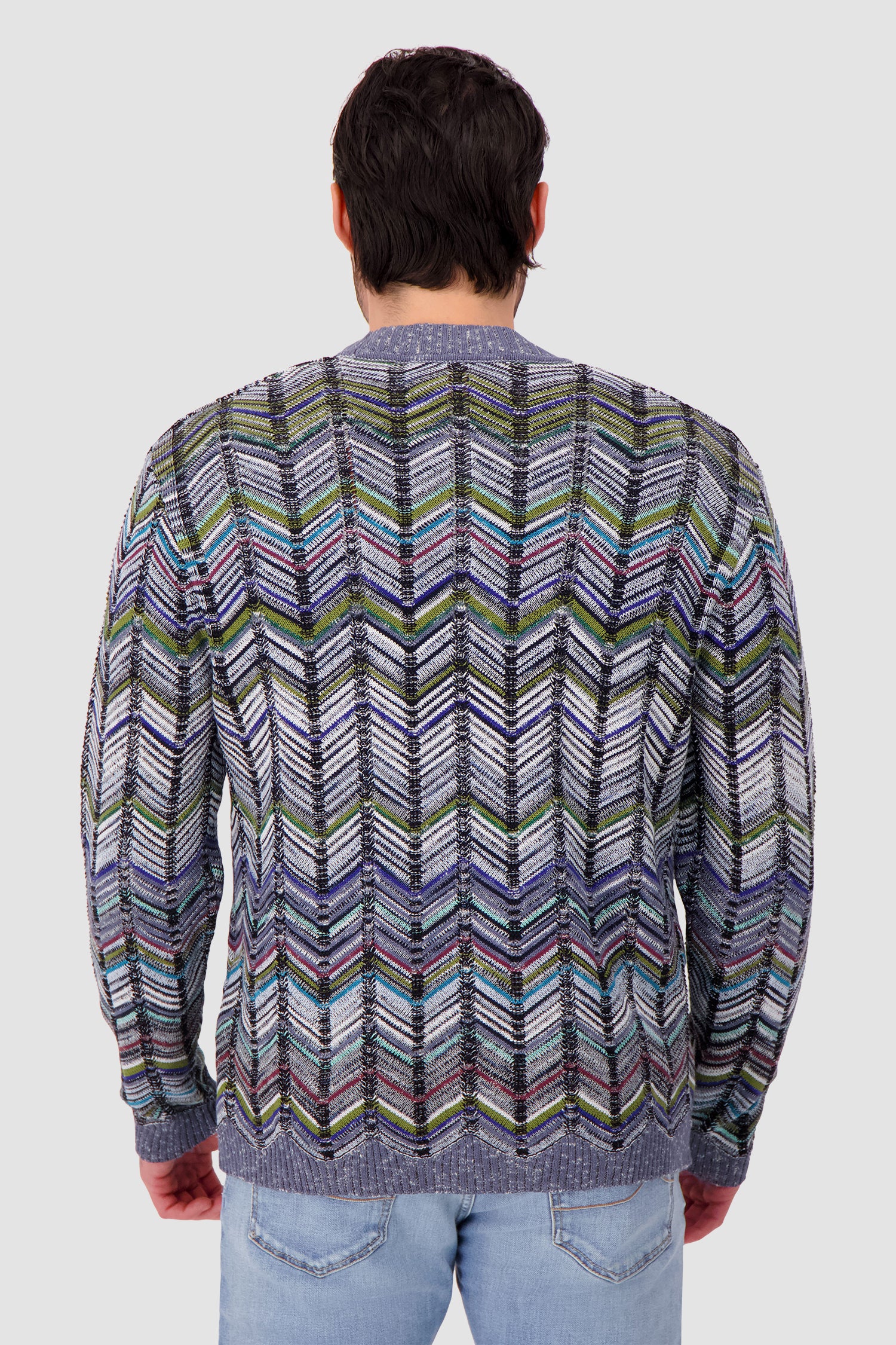 Missoni Cotton chevron cardigan with pockets - Image 5