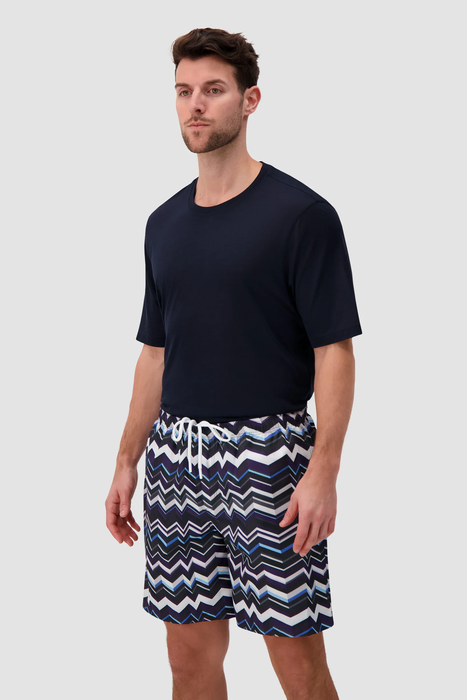 Missoni Long zig zag print swim shorts - Image 4