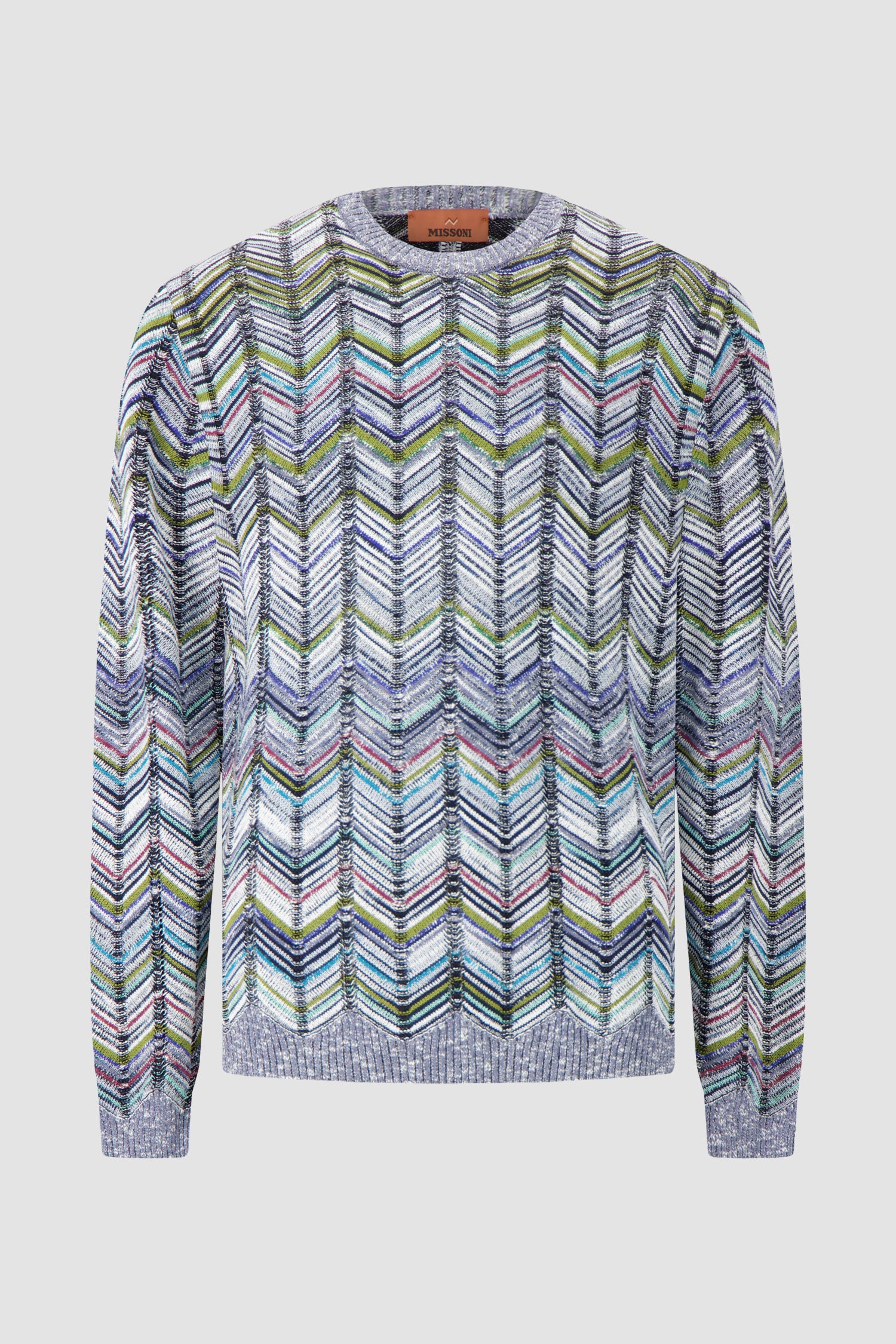 Missoni crew-neck cotton pullover
