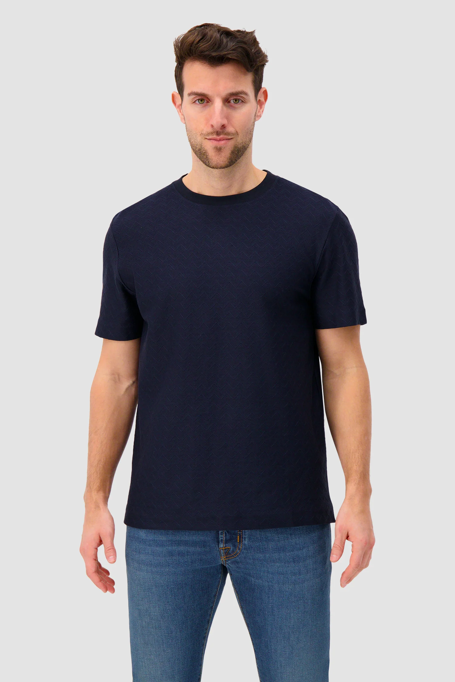 Missoni T-Shirt with tone-on-tone zigzag design - Image 3