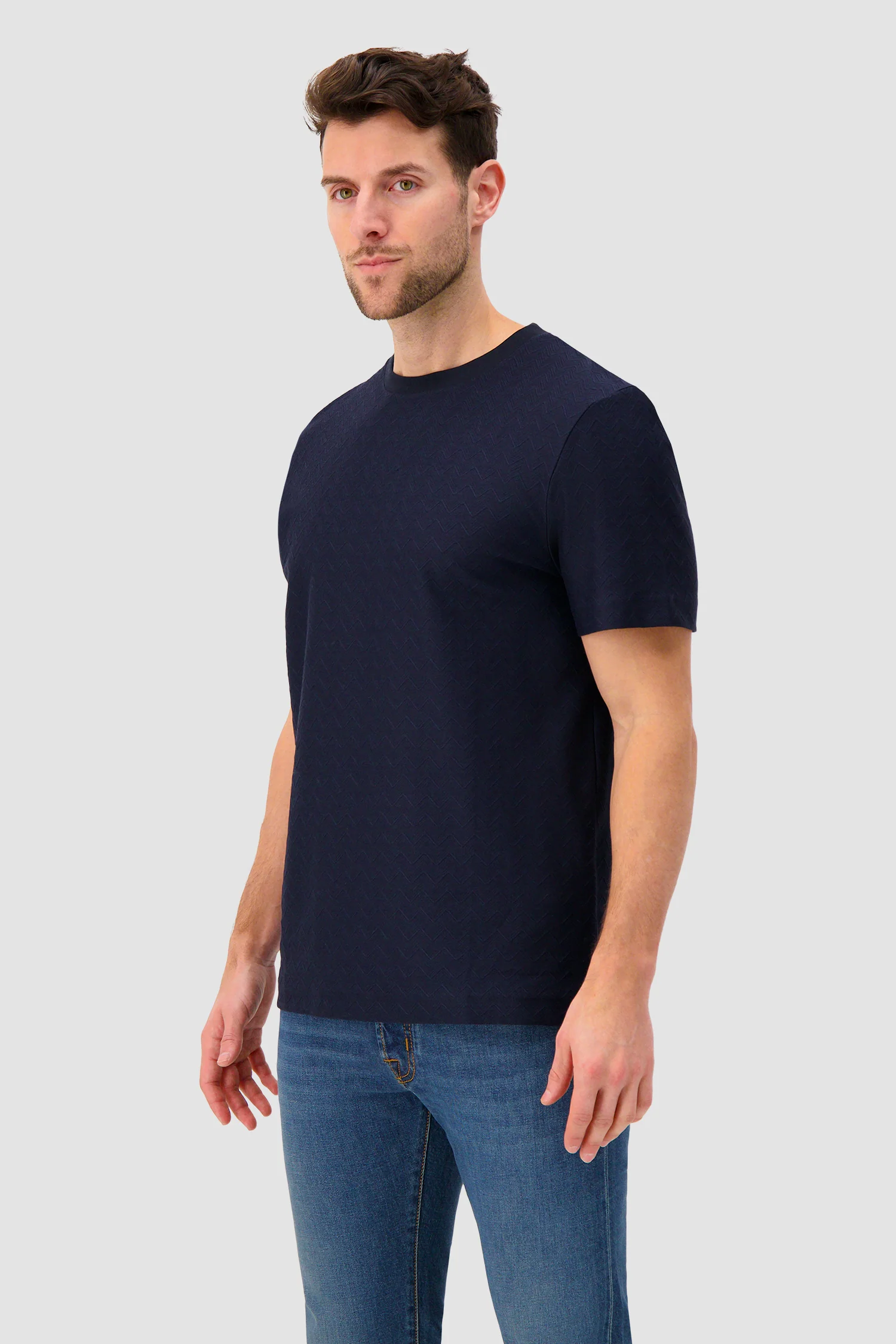 Missoni T-Shirt with tone-on-tone zigzag design - Image 4