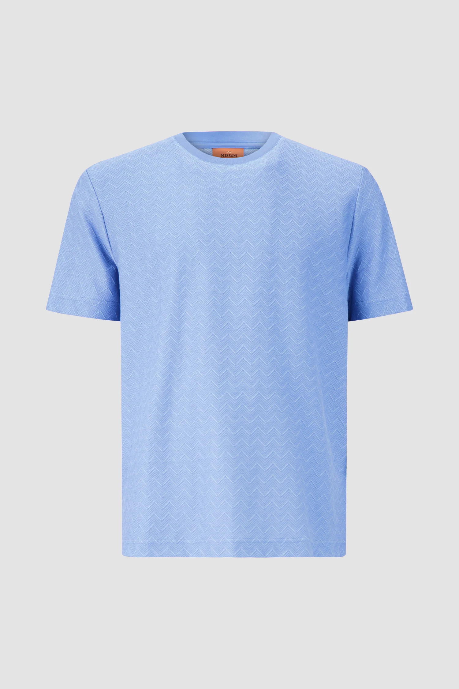 Missoni T-Shirt with tone-on-tone zigzag design