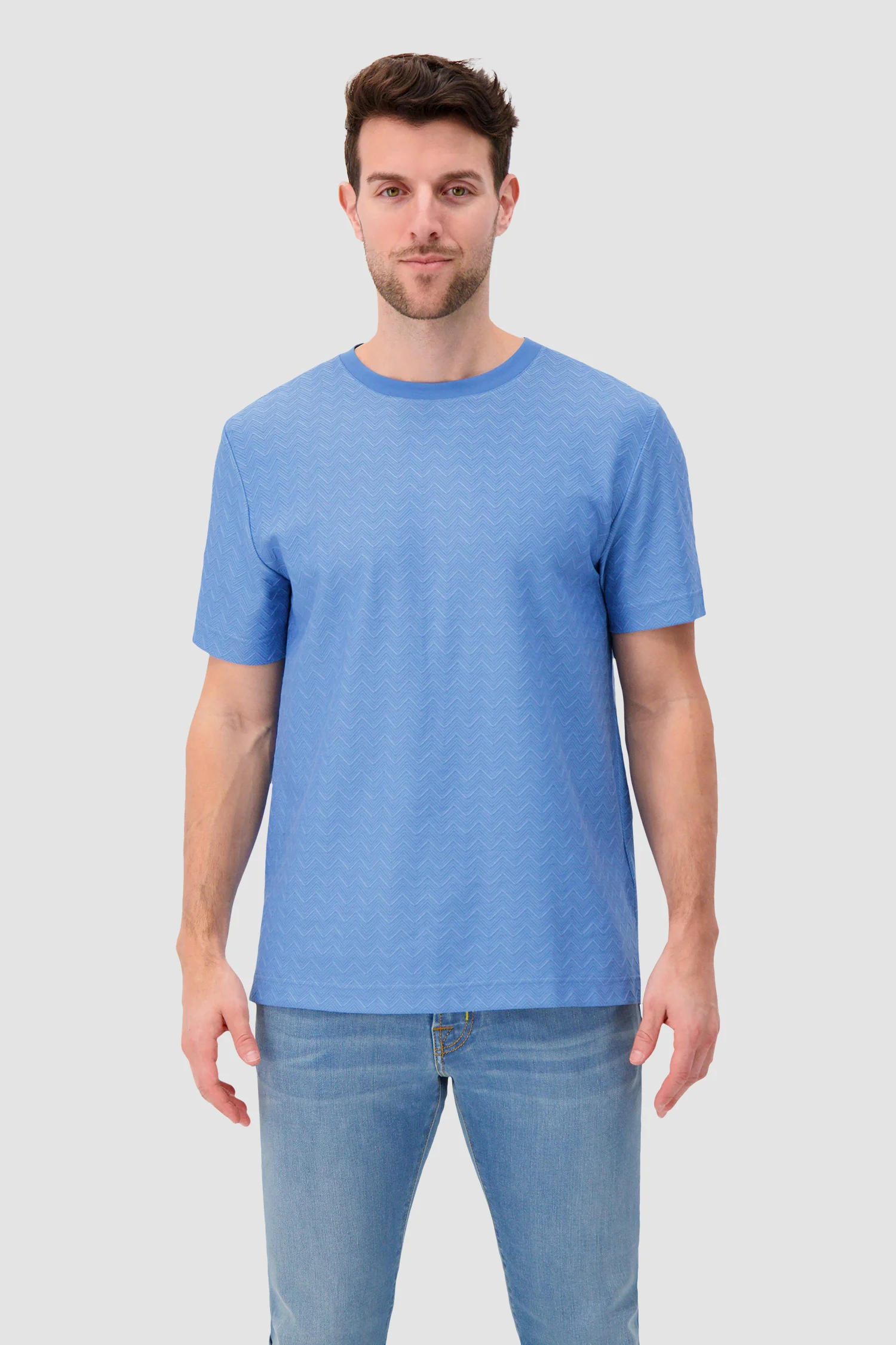 Missoni T-Shirt with tone-on-tone zigzag design - Image 3