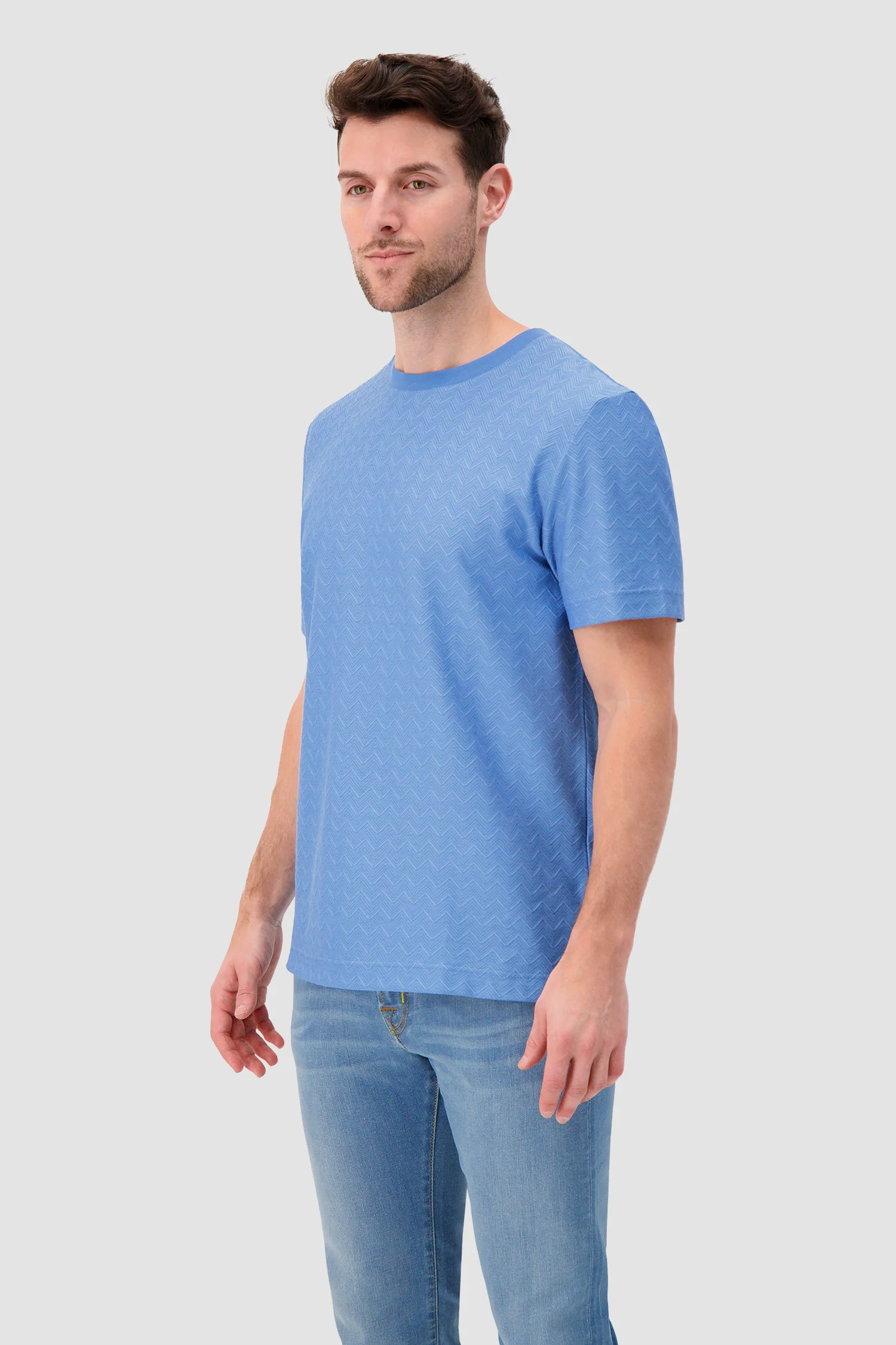 Missoni T-Shirt with tone-on-tone zigzag design - Image 4