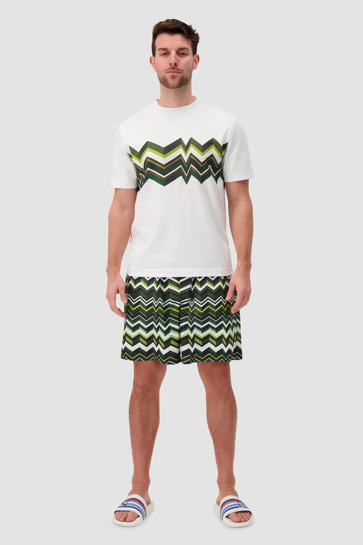Missoni T-Shirt with Zigzag print - Image 3
