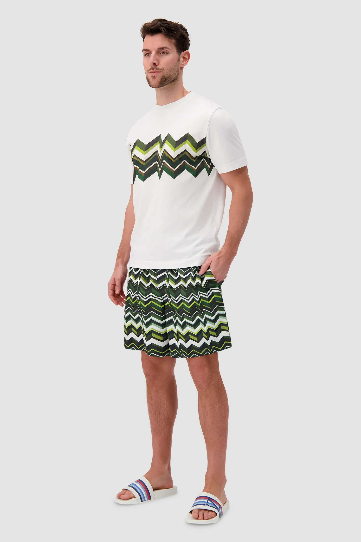 Missoni T-Shirt with Zigzag print - Image 4