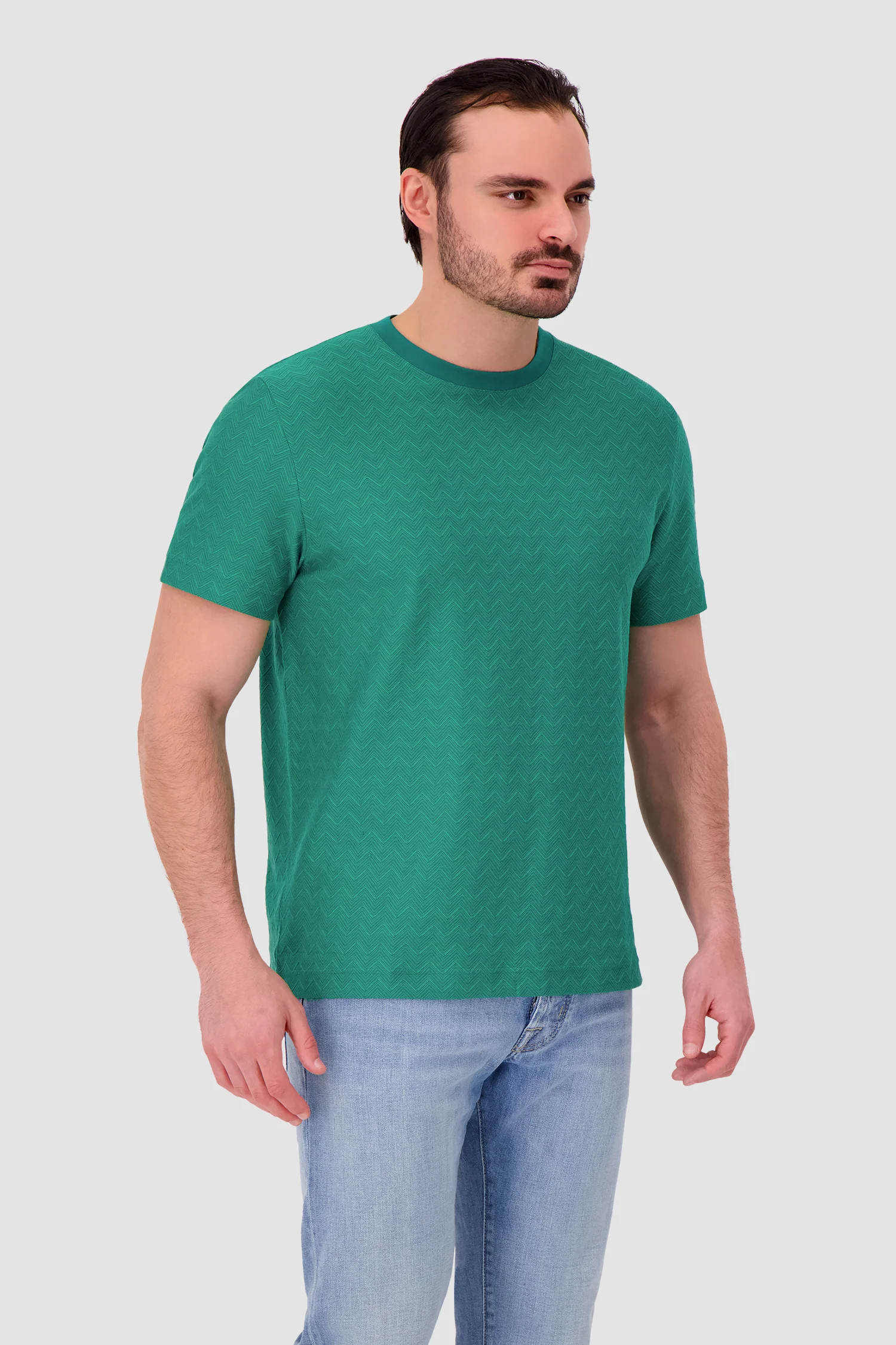 Missoni T-Shirt with tone-on-tone zigzag design - Image 4