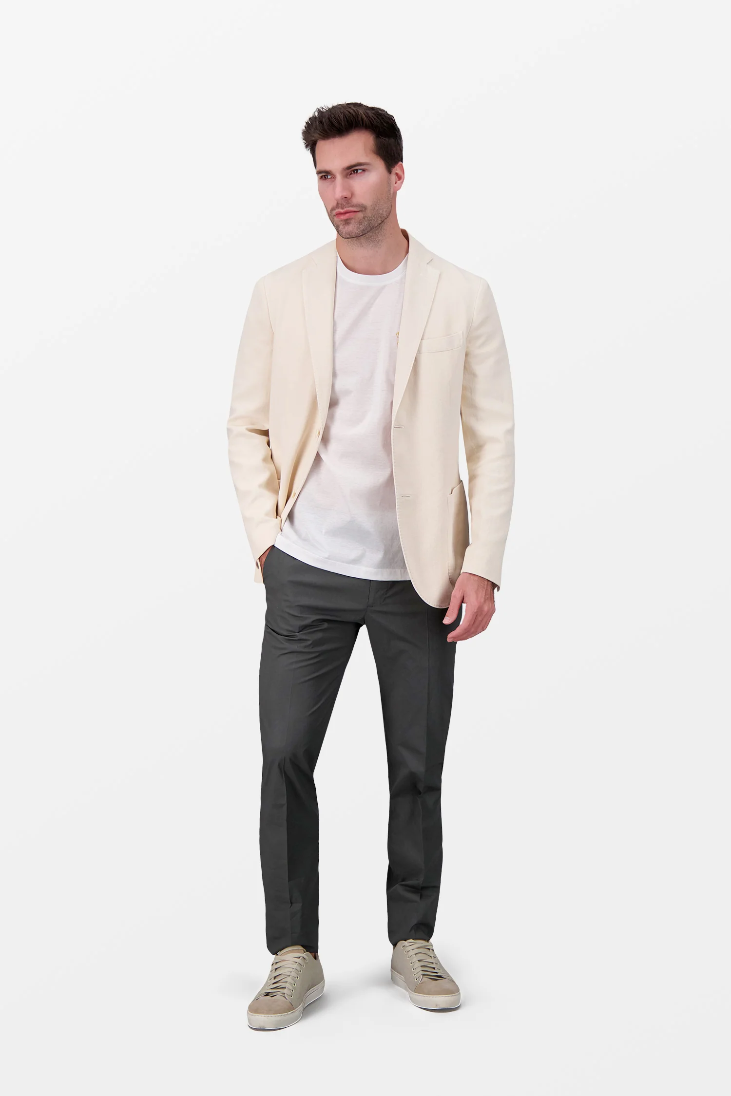 Montedoro Classic Beige Blazer - Image 5