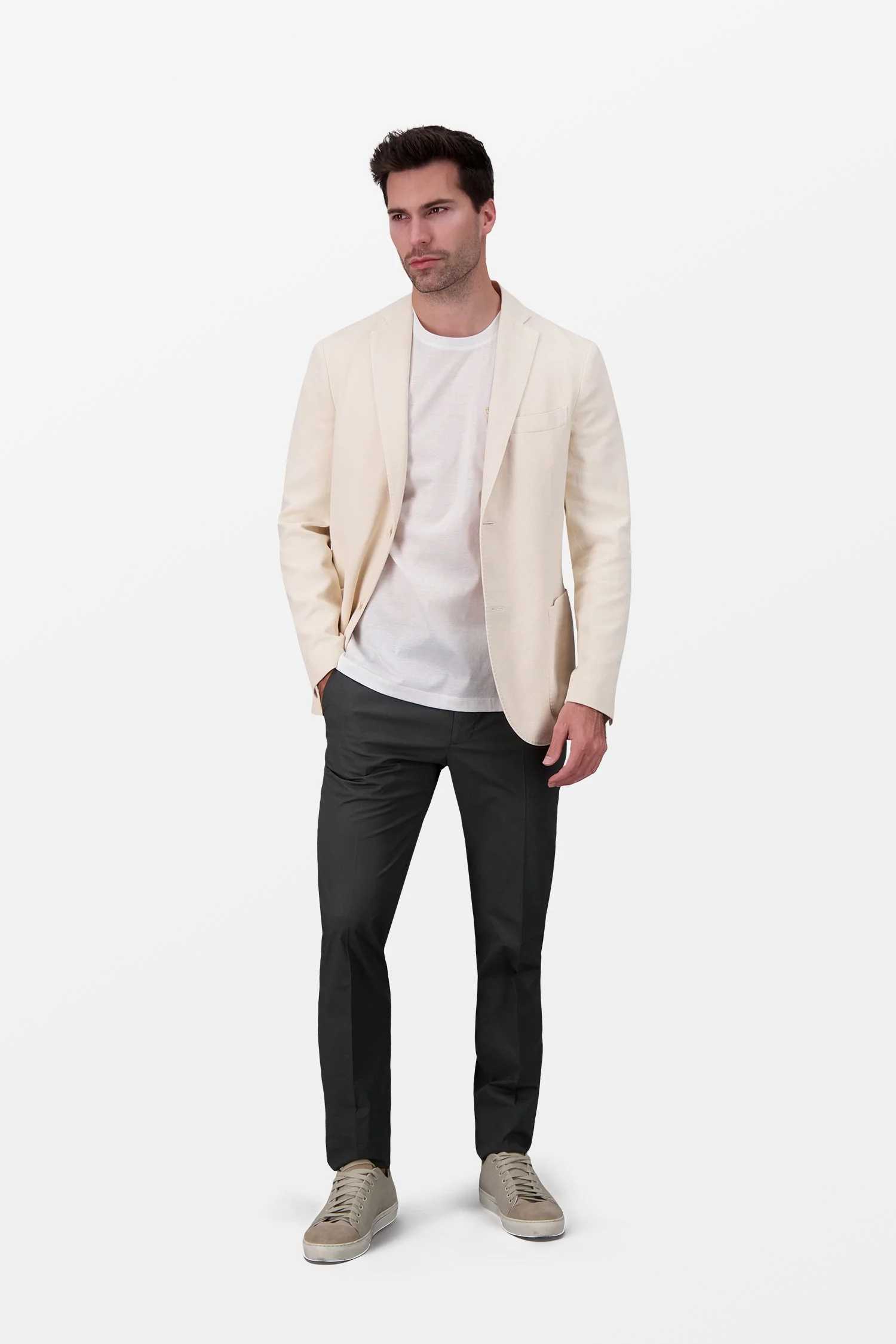 Montedoro Classic Beige Blazer - Image 6