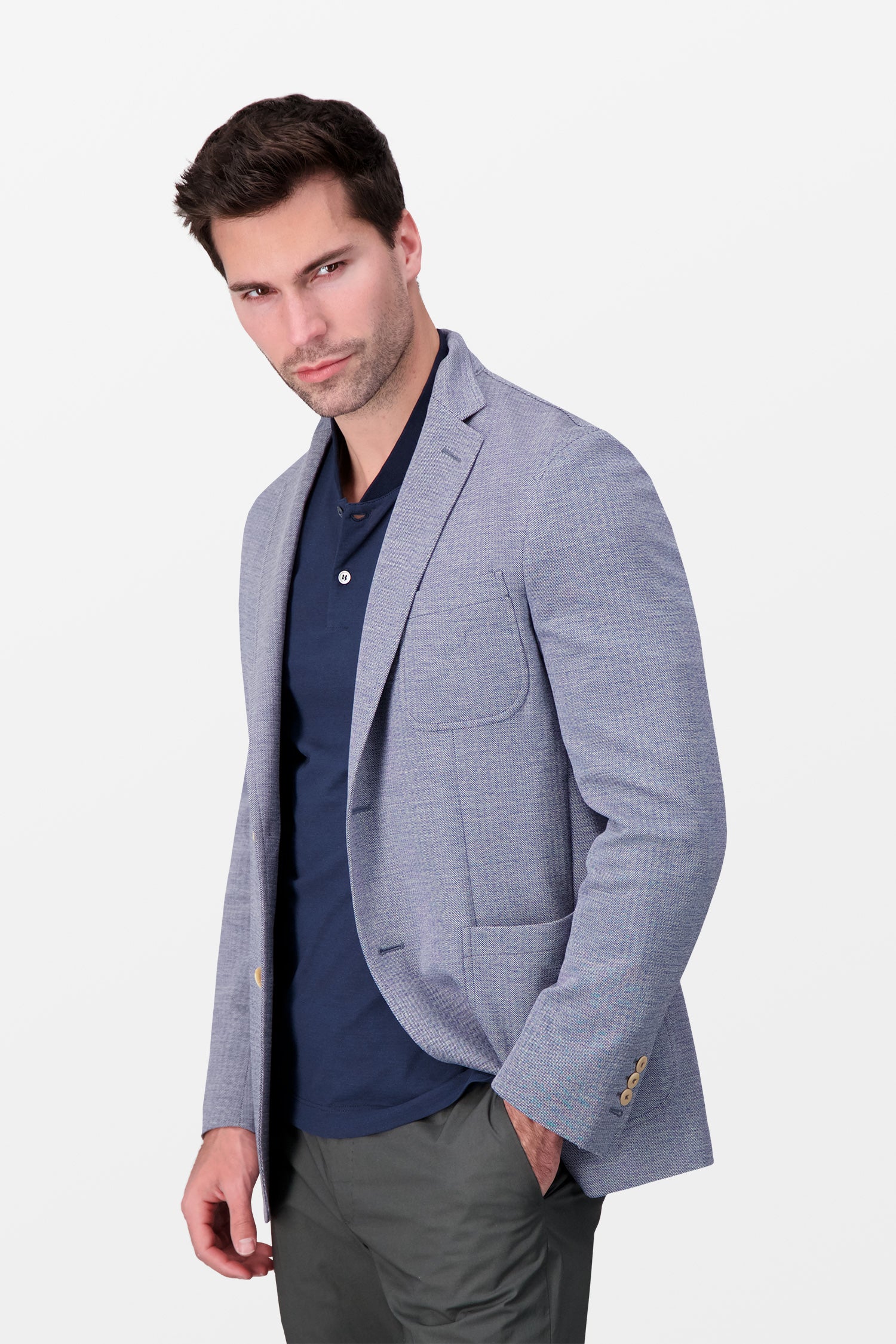 Montedoro Classic Blue Blazer - Image 4