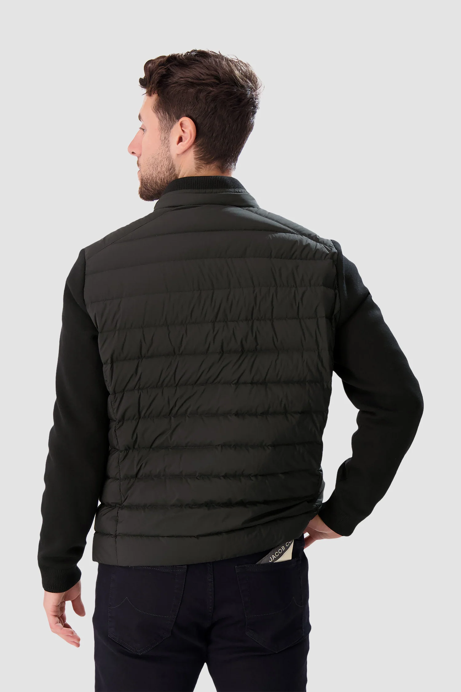 Moorer Black CATTANEO-S3C Jacket - Image 6