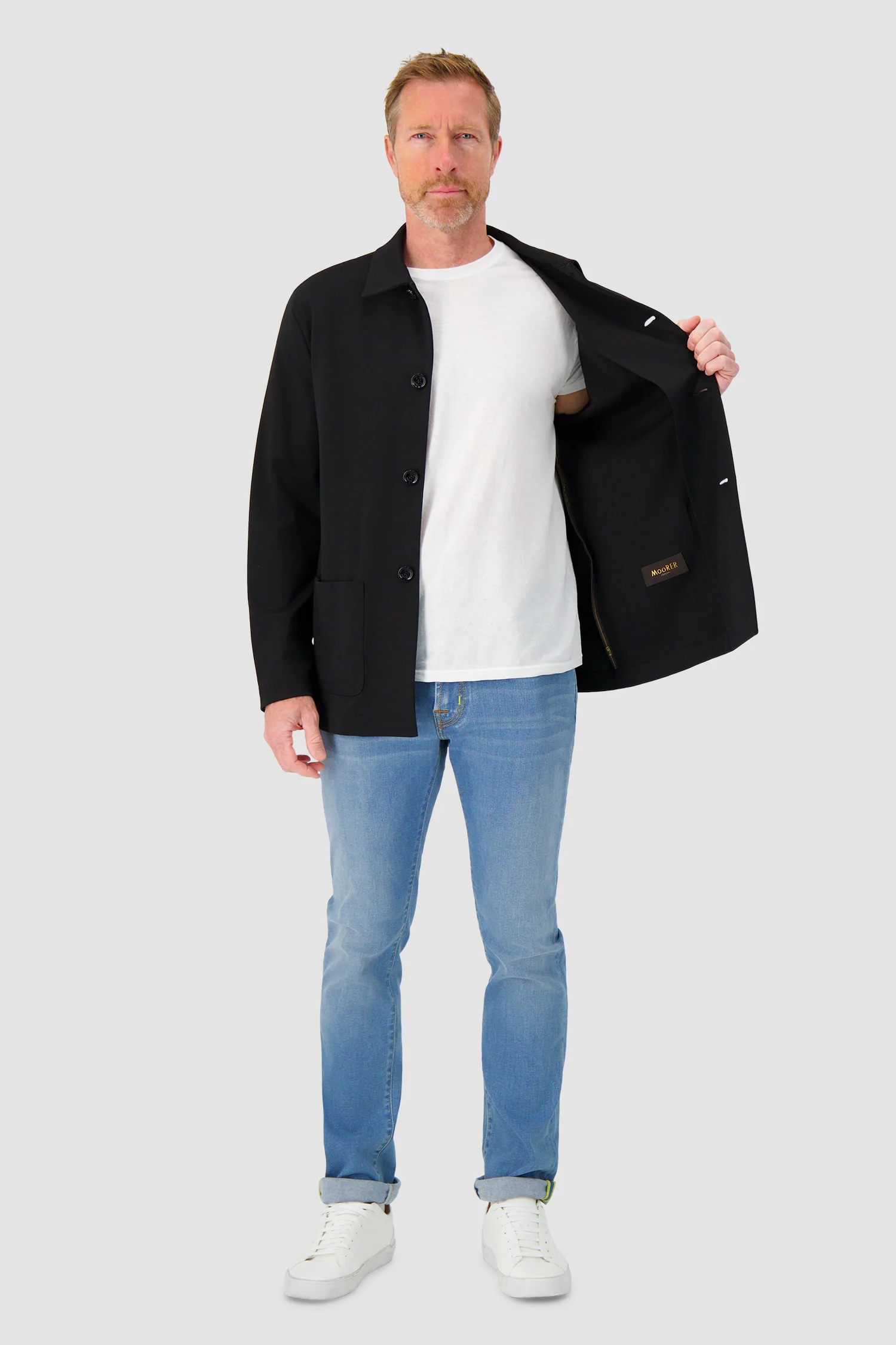 Moorer Black Keaton-J Jacket - Image 6