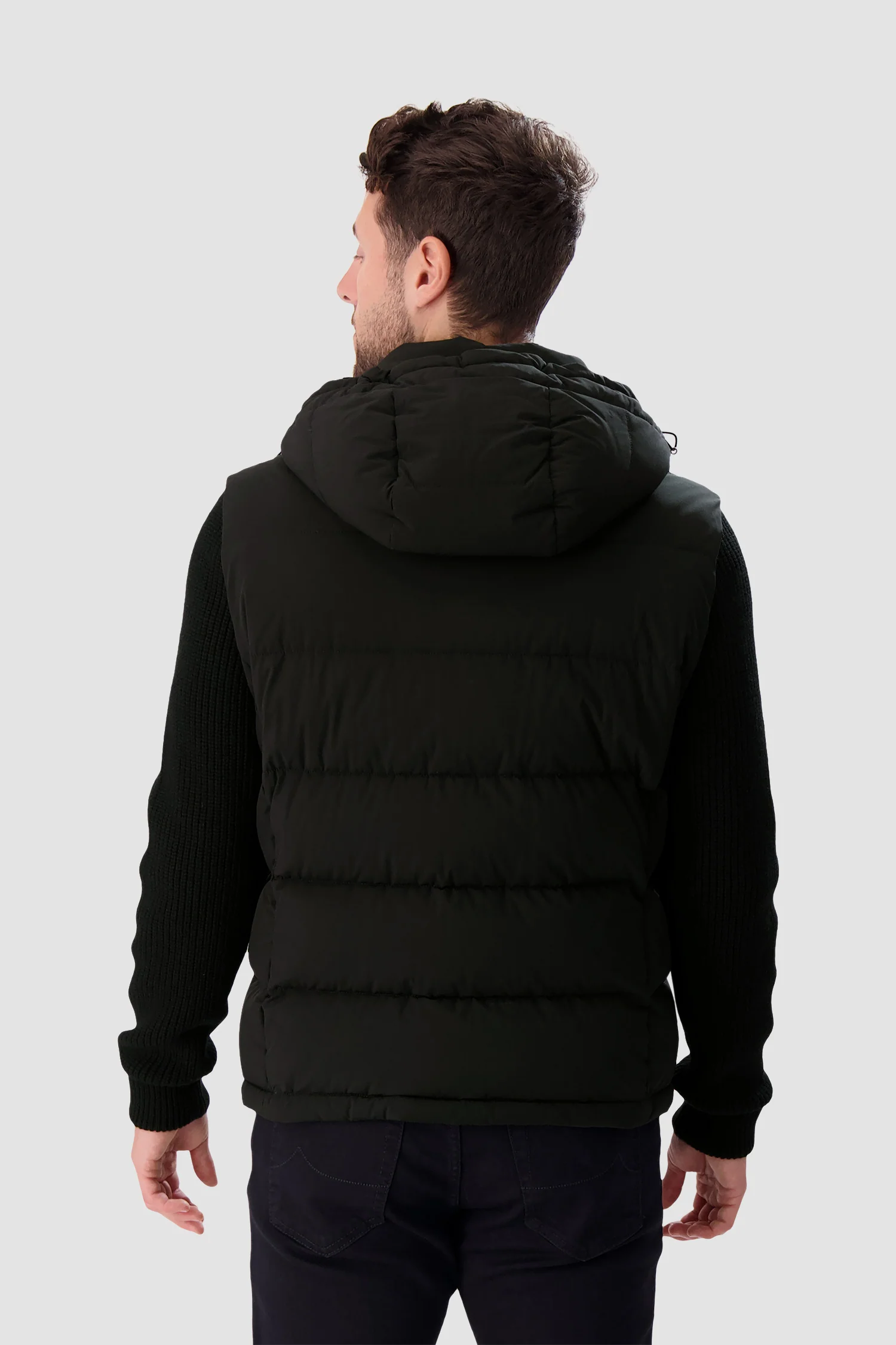 Moorer Black/Nero Detachable Sleeve FOSCOLO-KNM Jacket - Image 10