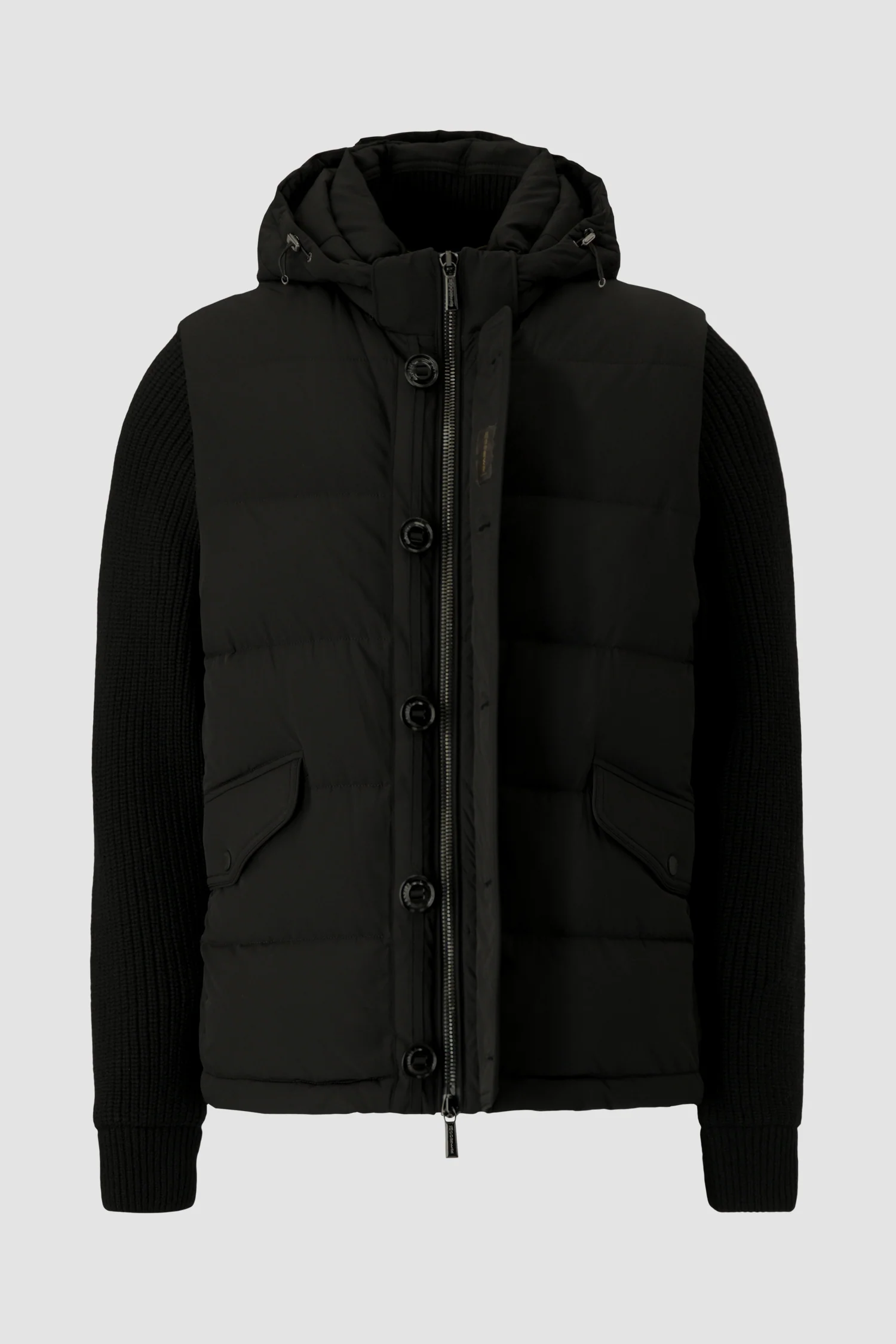 Moorer Black/Nero Detachable Sleeve FOSCOLO-KNM Jacket - Image 3
