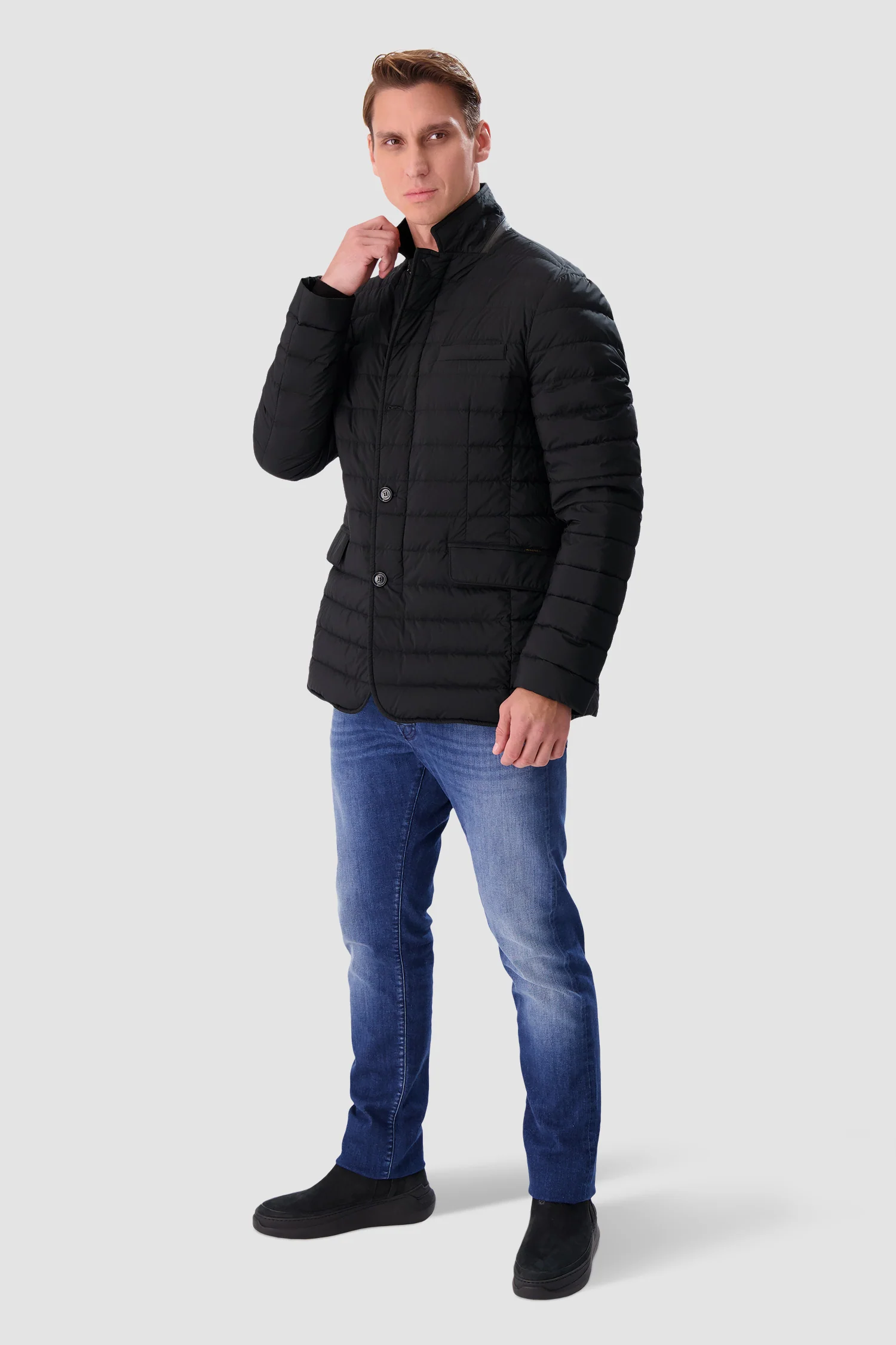 Moorer Black ZAVYER-S3 Jacket - Image 11