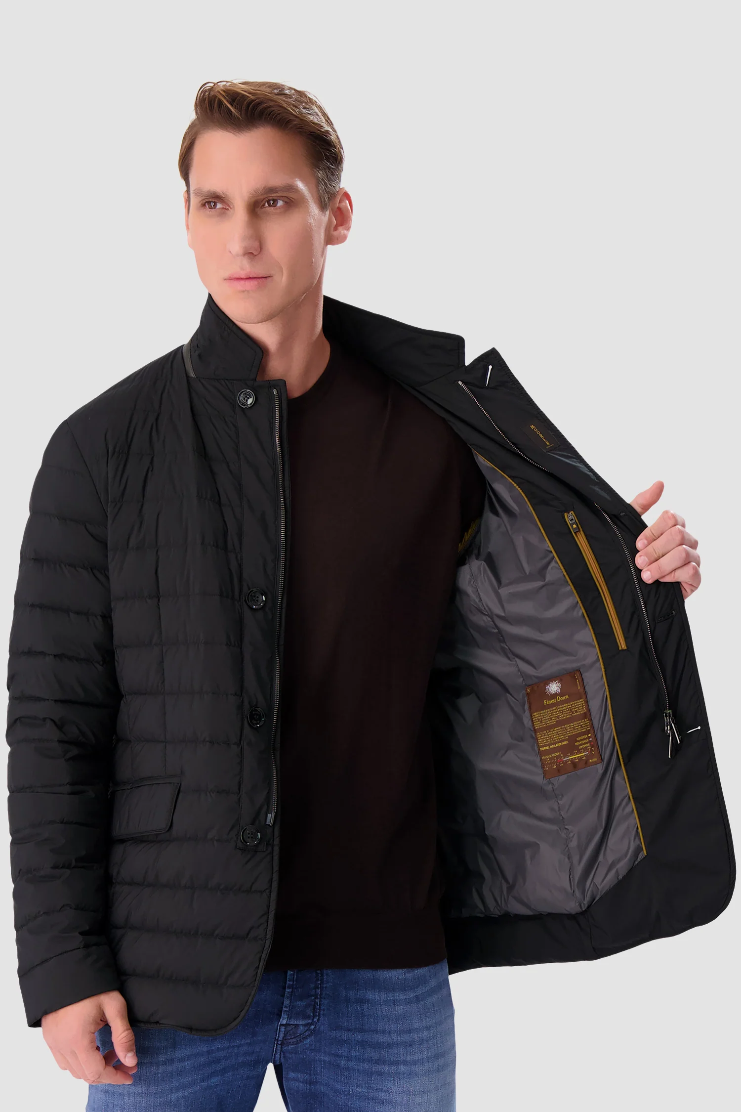 Moorer Black ZAVYER-S3 Jacket - Image 6