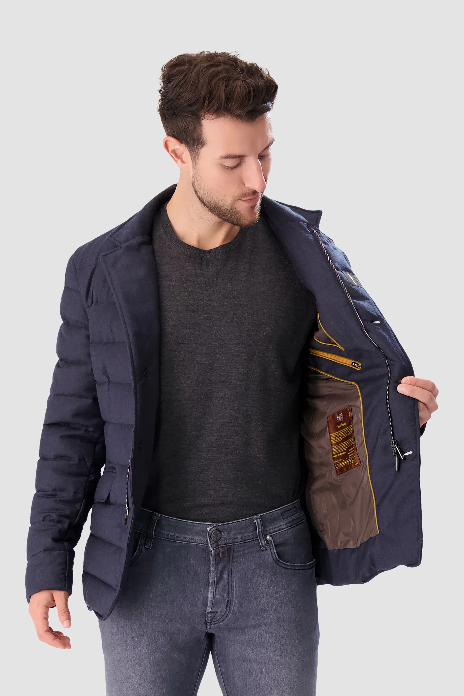 Moorer Blue Grey ZAYN-L Jacket - Image 10