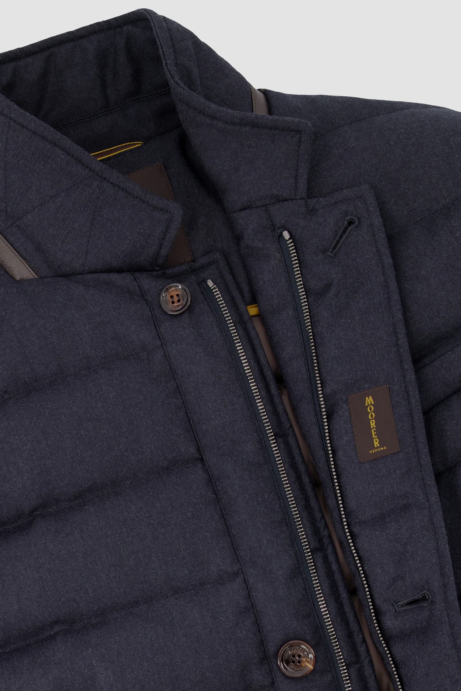 Moorer Blue Grey ZAYN-L Jacket - Image 6