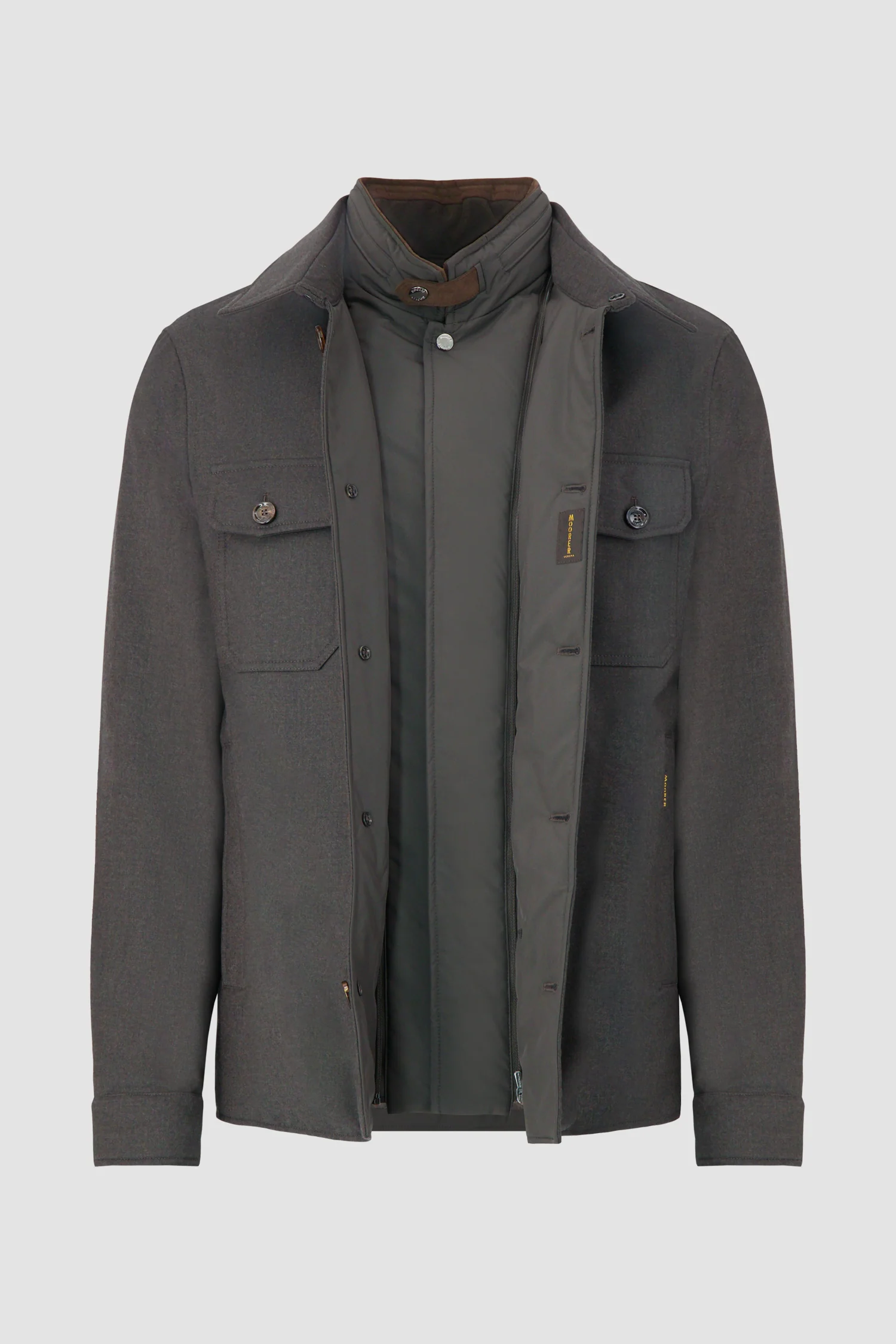 Moorer Brown DUINO-LL Jacket - Image 3