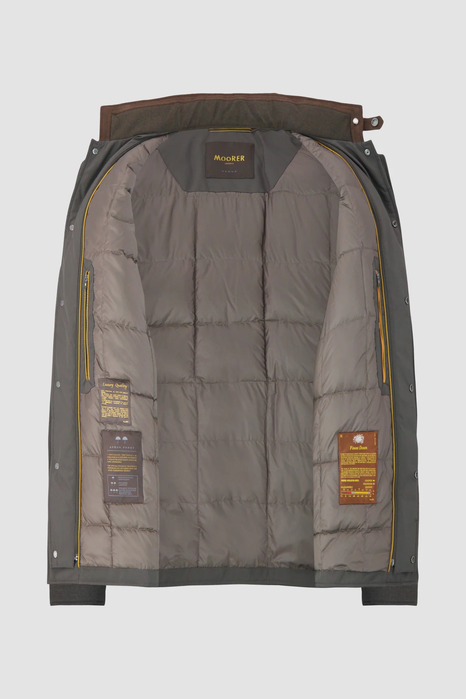 Moorer Brown DUINO-LL Jacket - Image 4