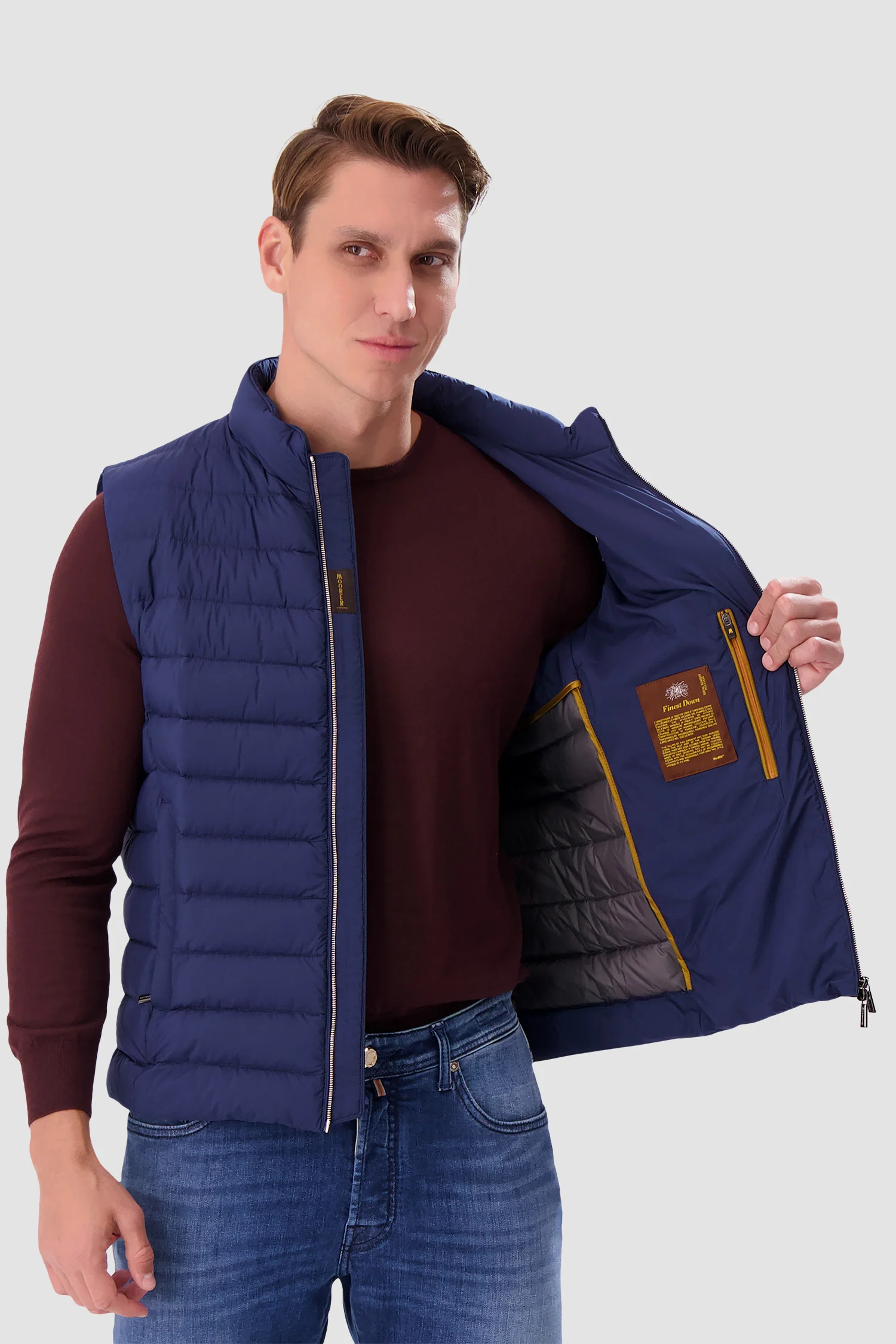 Moorer Denim CALAF-S3 Vest - Image 8