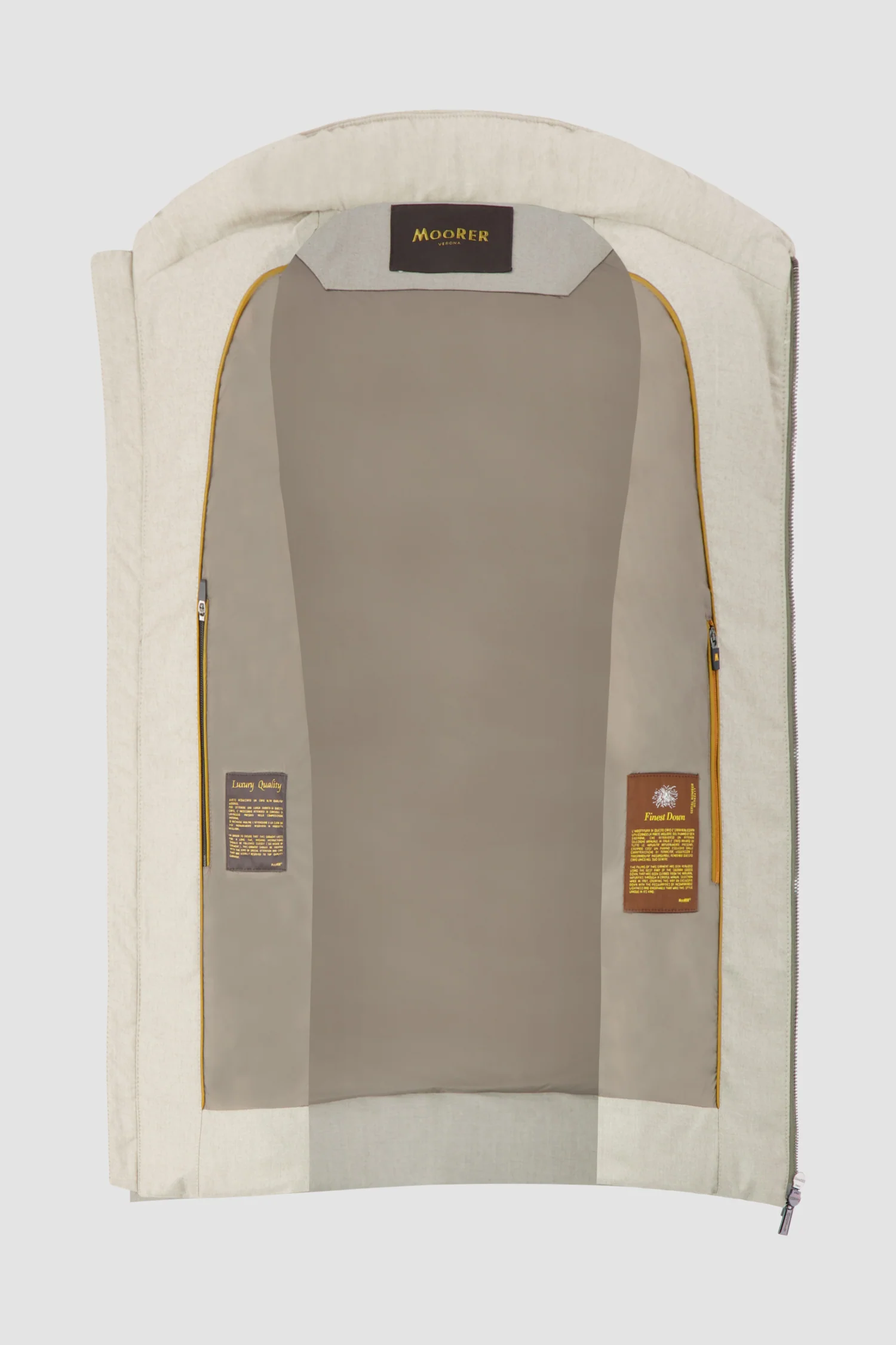 Moorer Grigio OLIVER-L Vest - Image 3