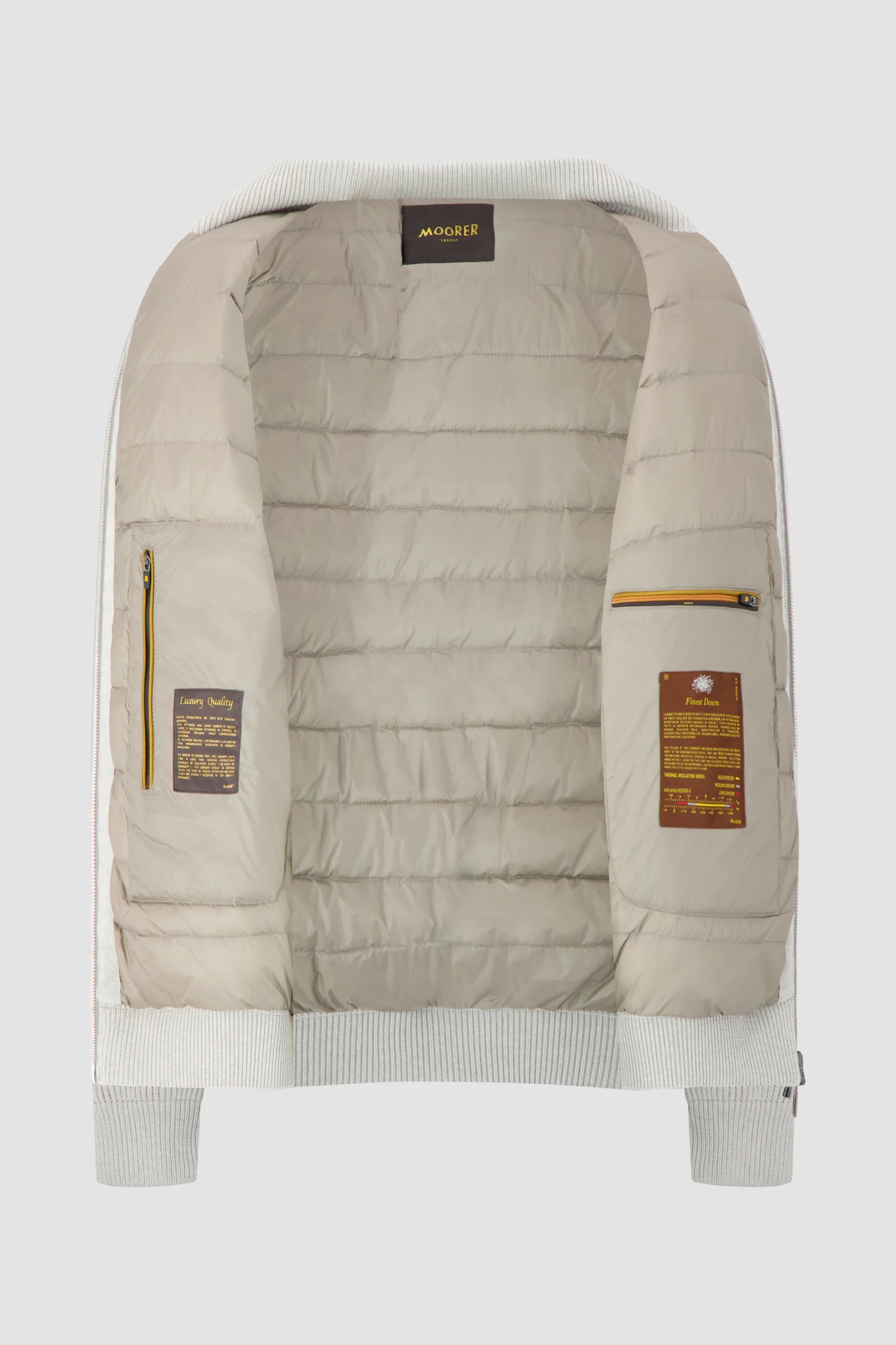 Moorer Mandorla/Beige ARENA-CW1 Jacket - Image 3