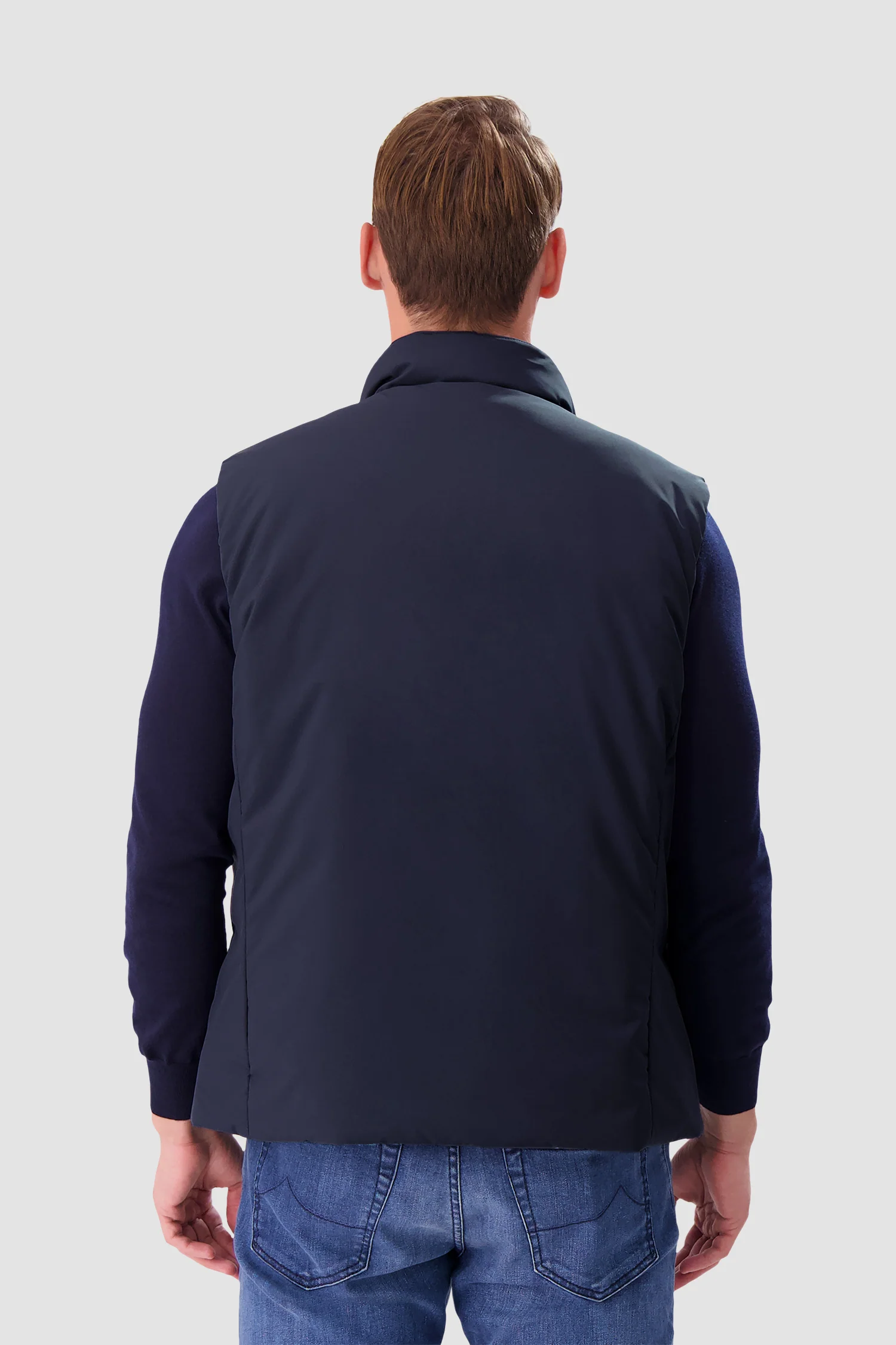 Moorer Navy UROS-SKT Vest - Image 6