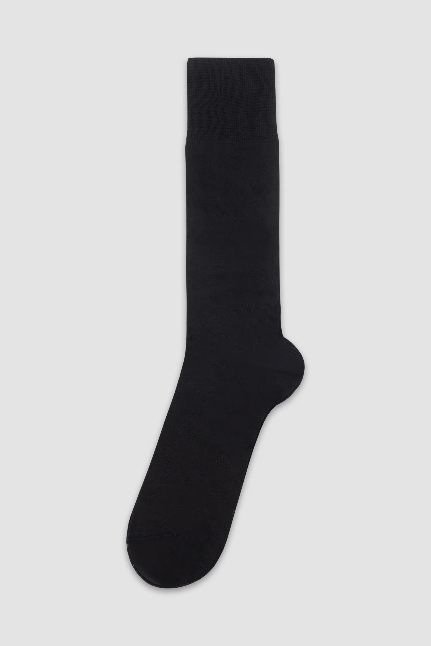 Nobile Solid Black Crew Socks - Image 3