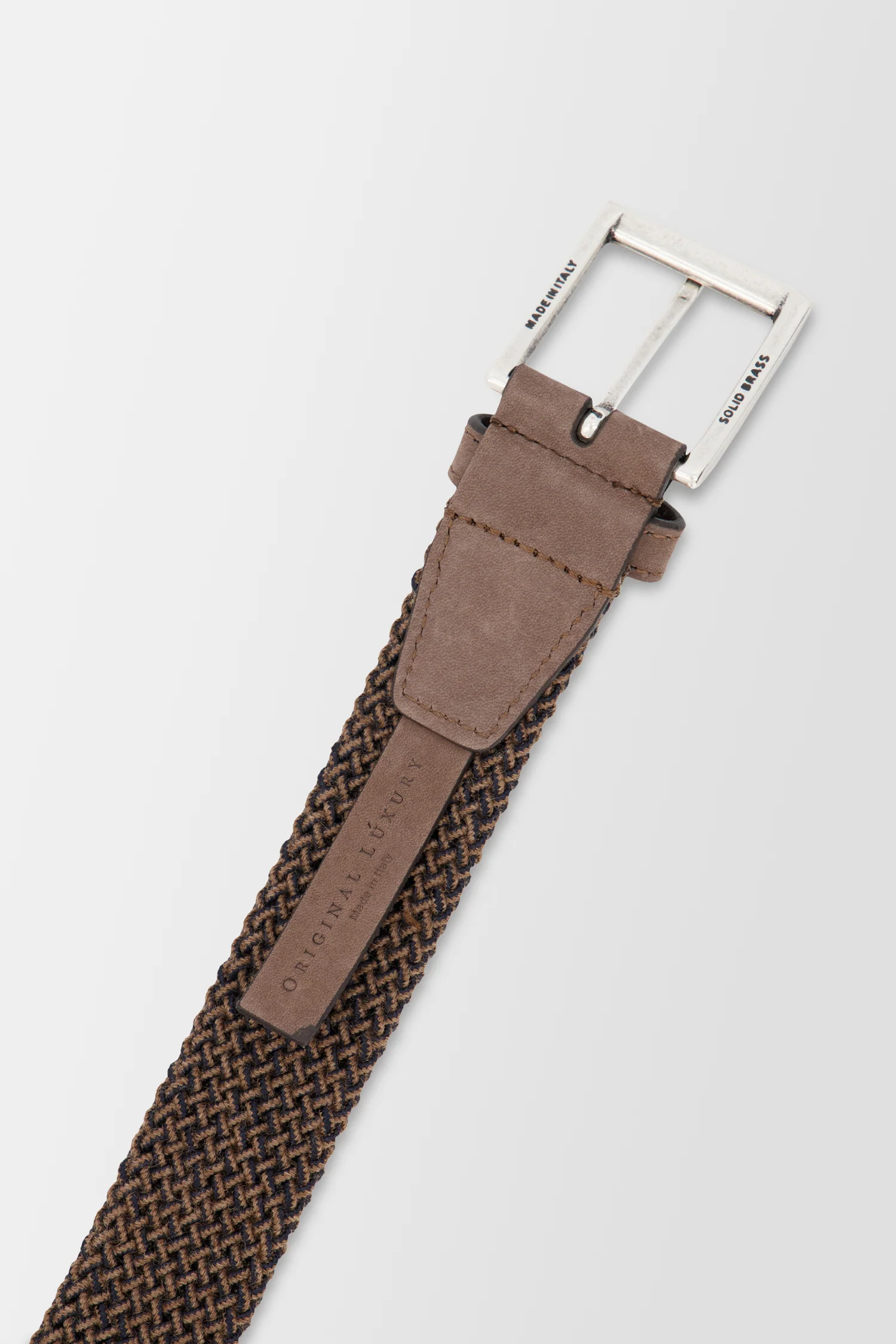 Original Luxury Brown Trento Belt - Image 3