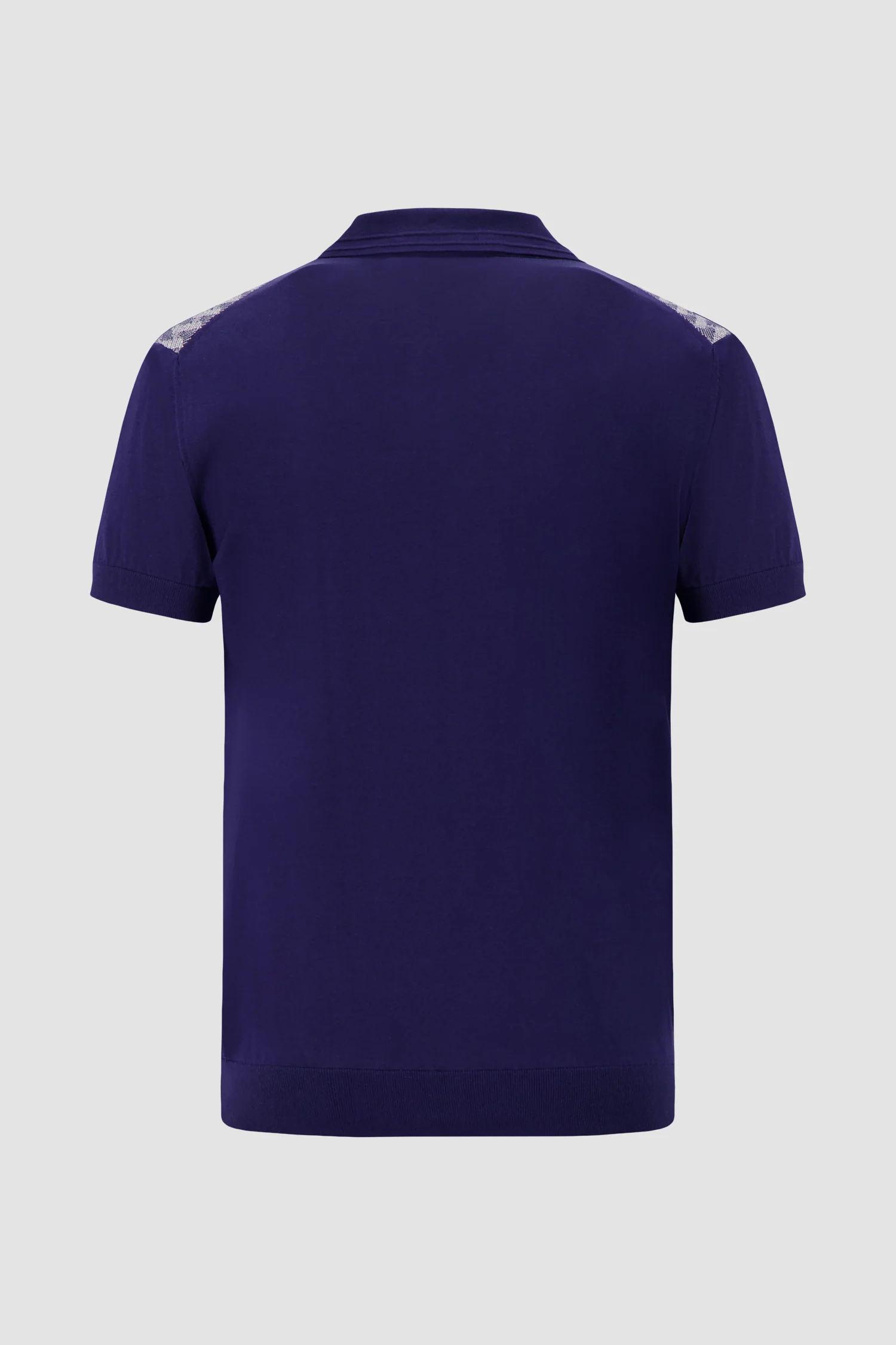 Pashmere Navy/White Zip Polo - Image 2