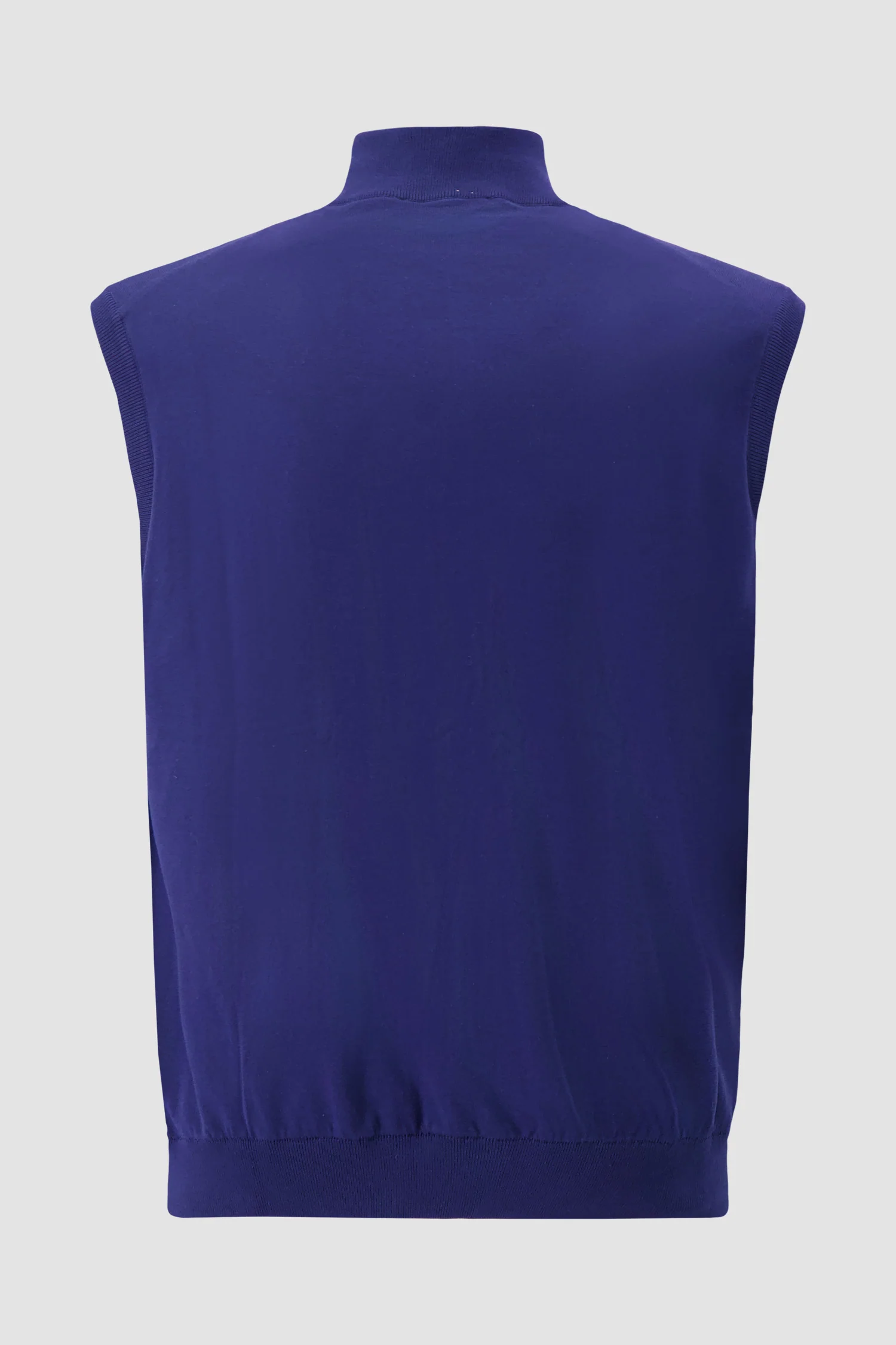 Pashmere Sleeveless Zip Sweater - Image 2