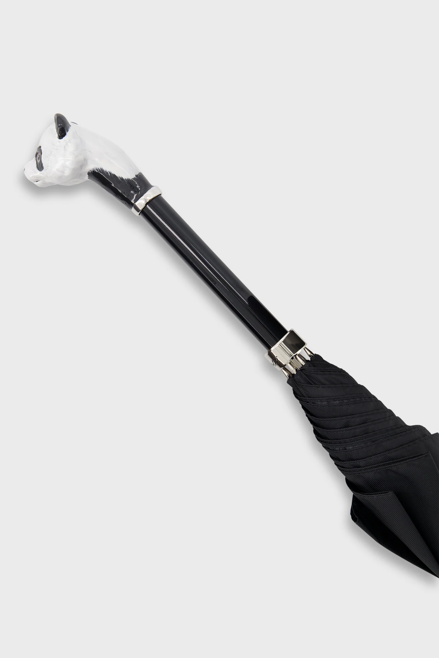 Pasotti Black Panda Umbrella - Image 2