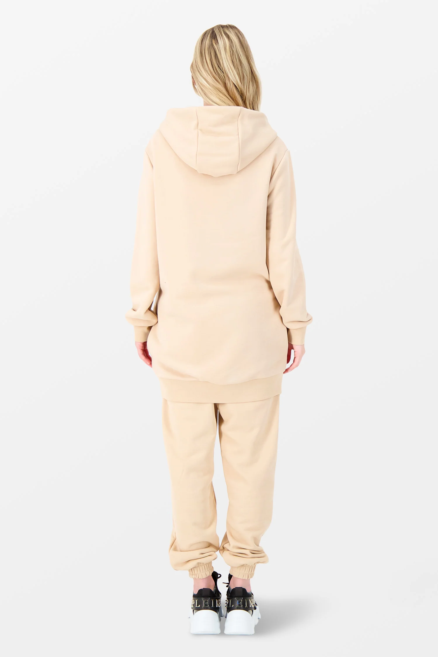 Philipp Plein Beige Embroidery Signature Trousers - Image 8