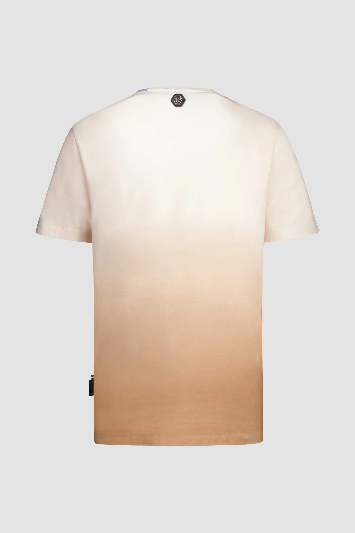 Philipp Plein Beige Round Neck SS Gothic Plein T-Shirt - Image 2