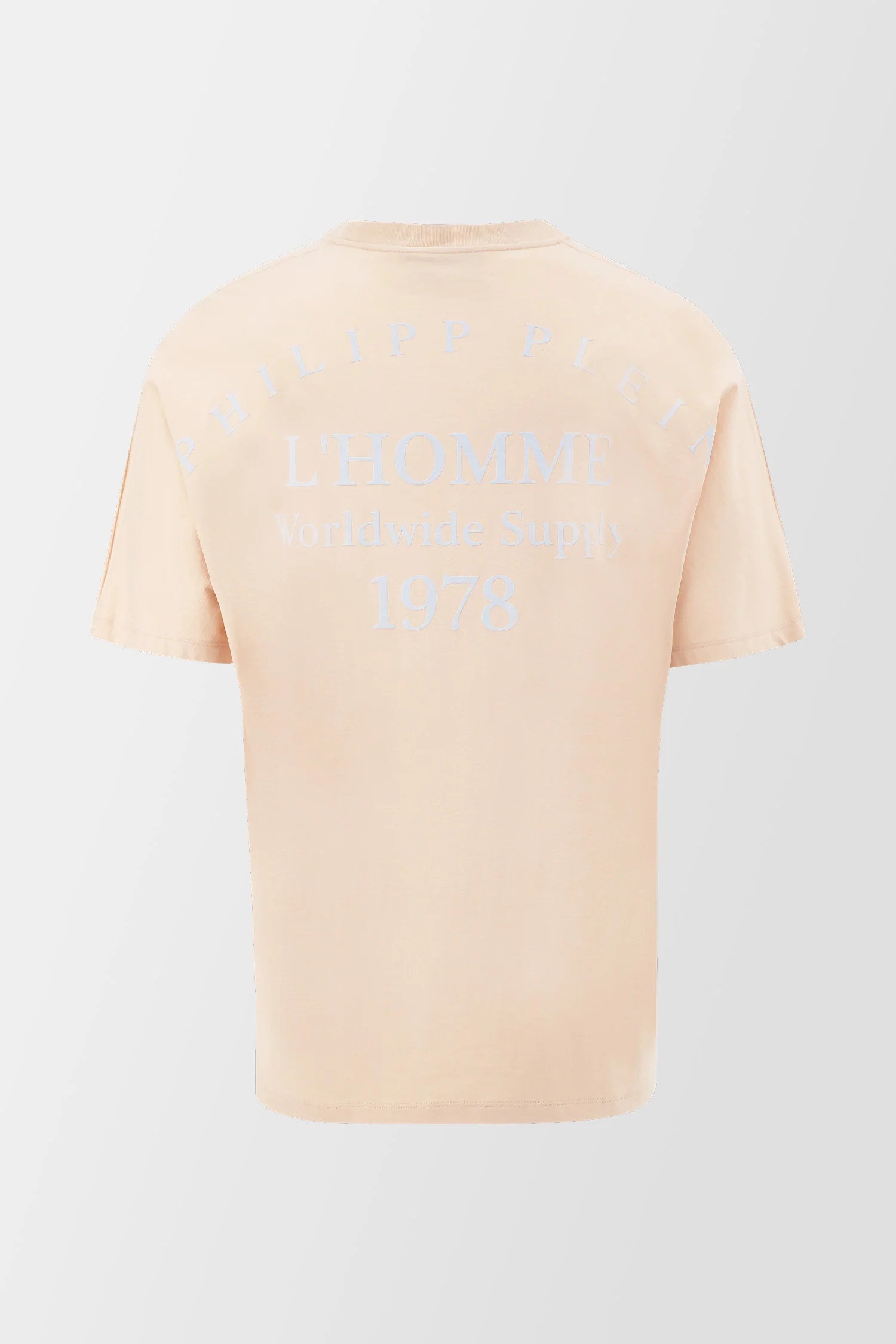 Philipp Plein Beige Round Neck SS PP 1978 T-Shirt - Image 3