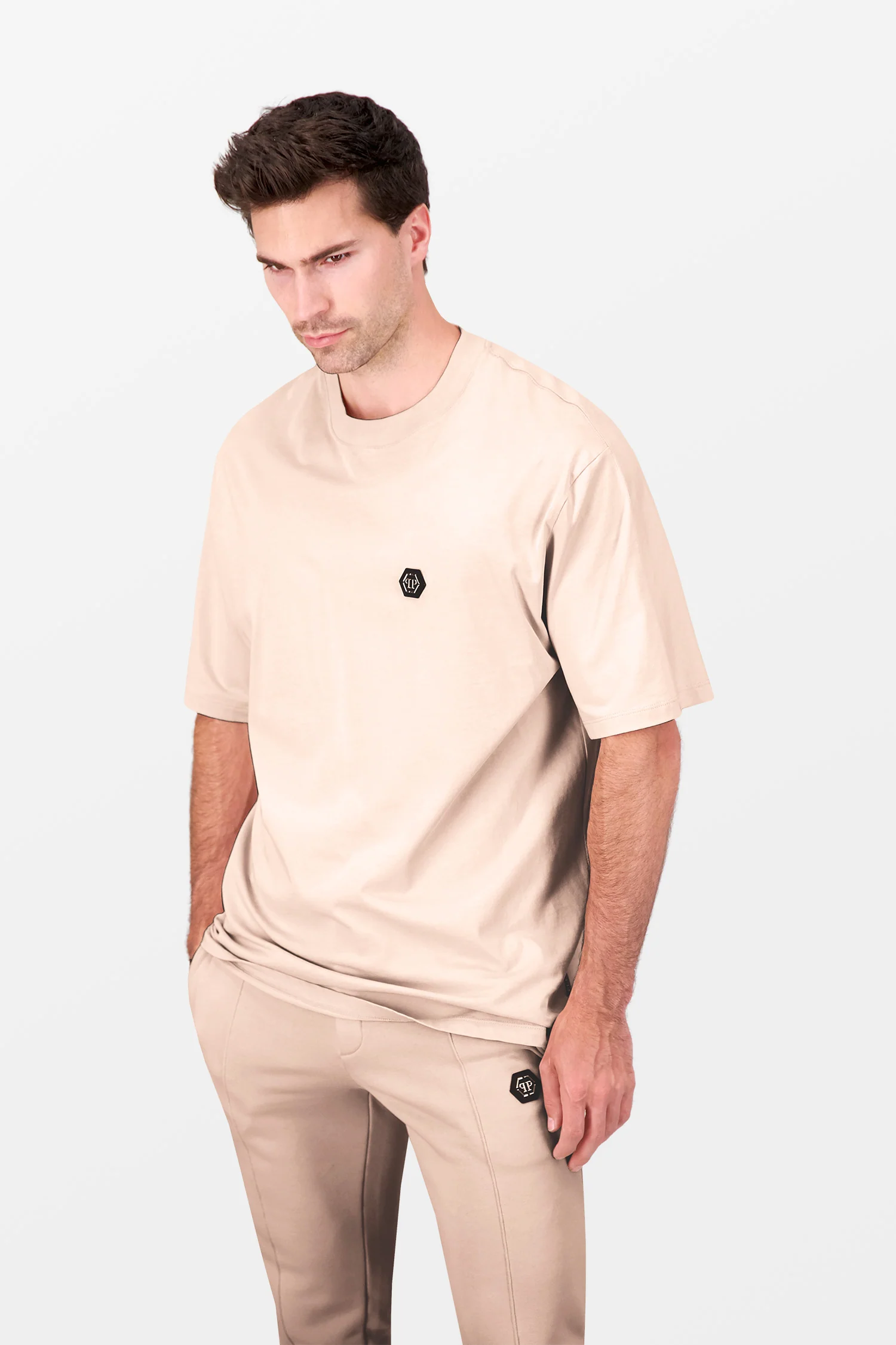 Philipp Plein Beige Round Neck SS PP 1978 T-Shirt - Image 5